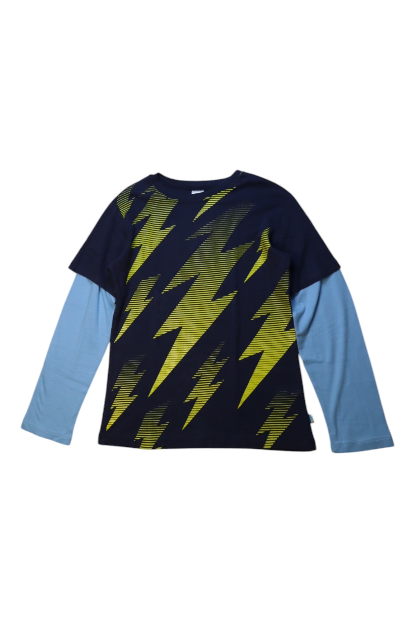 City Threads Lightning Bolt Long Sleeve T-Shirt Size 10Y、mySite、g9winljtr