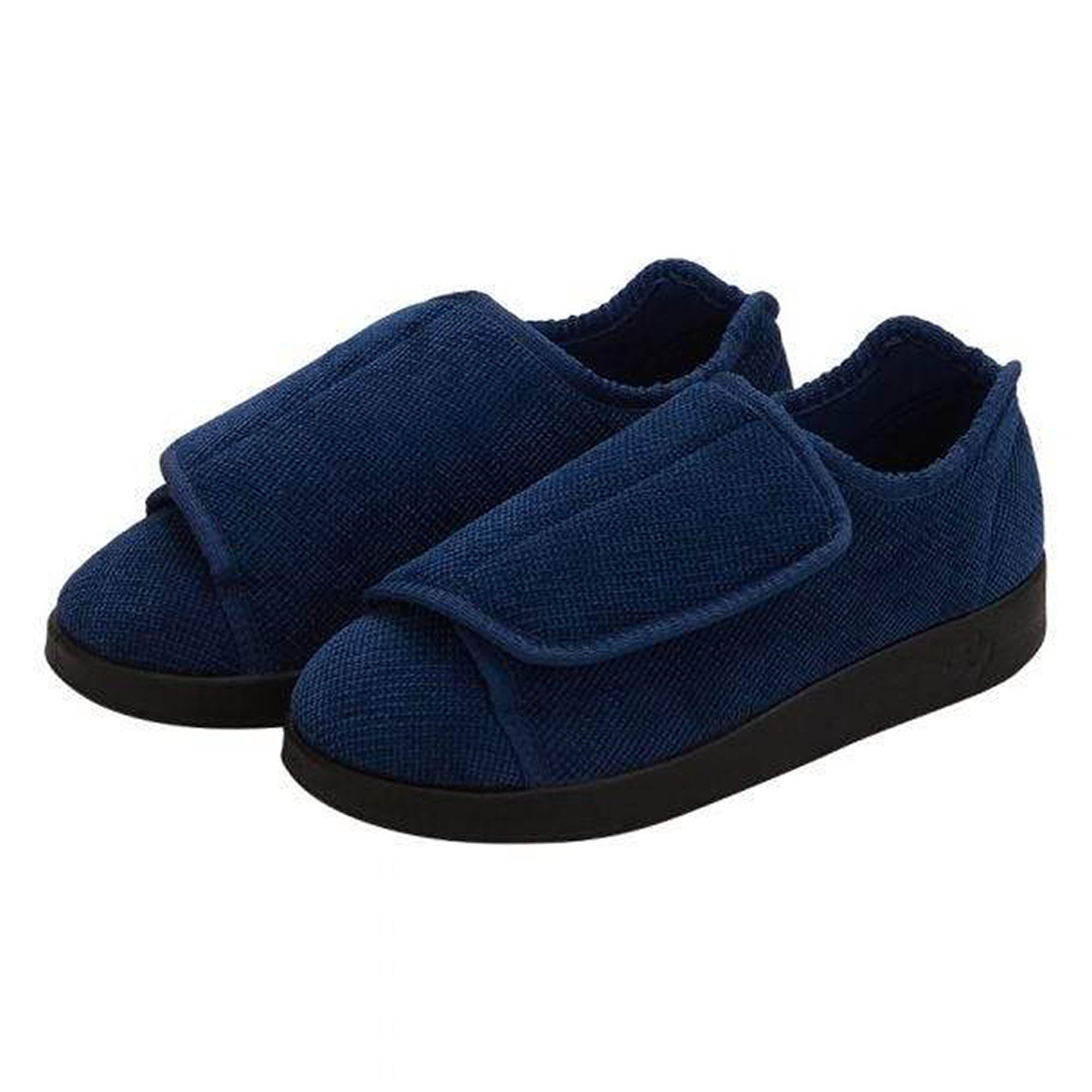 Women's Antimicrobial Extra Extra Wide Easy-Closure Slippers、mySite、camillekostekn