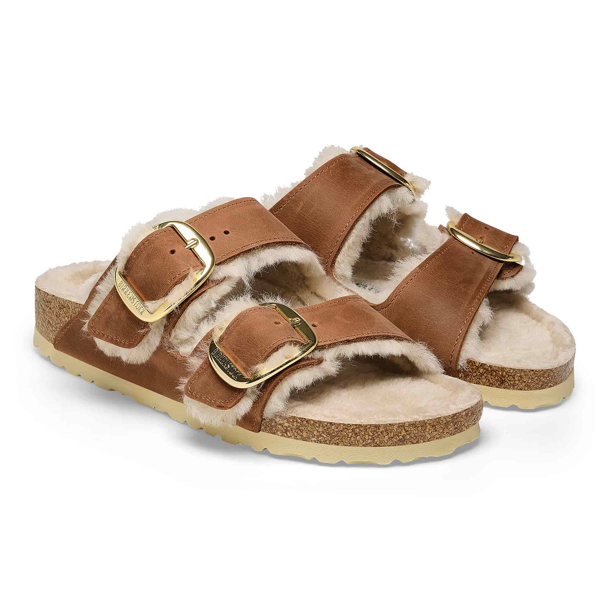 Arizona Big Buckle Shearling Oiled Leather、mySite、gtrtttuynbv