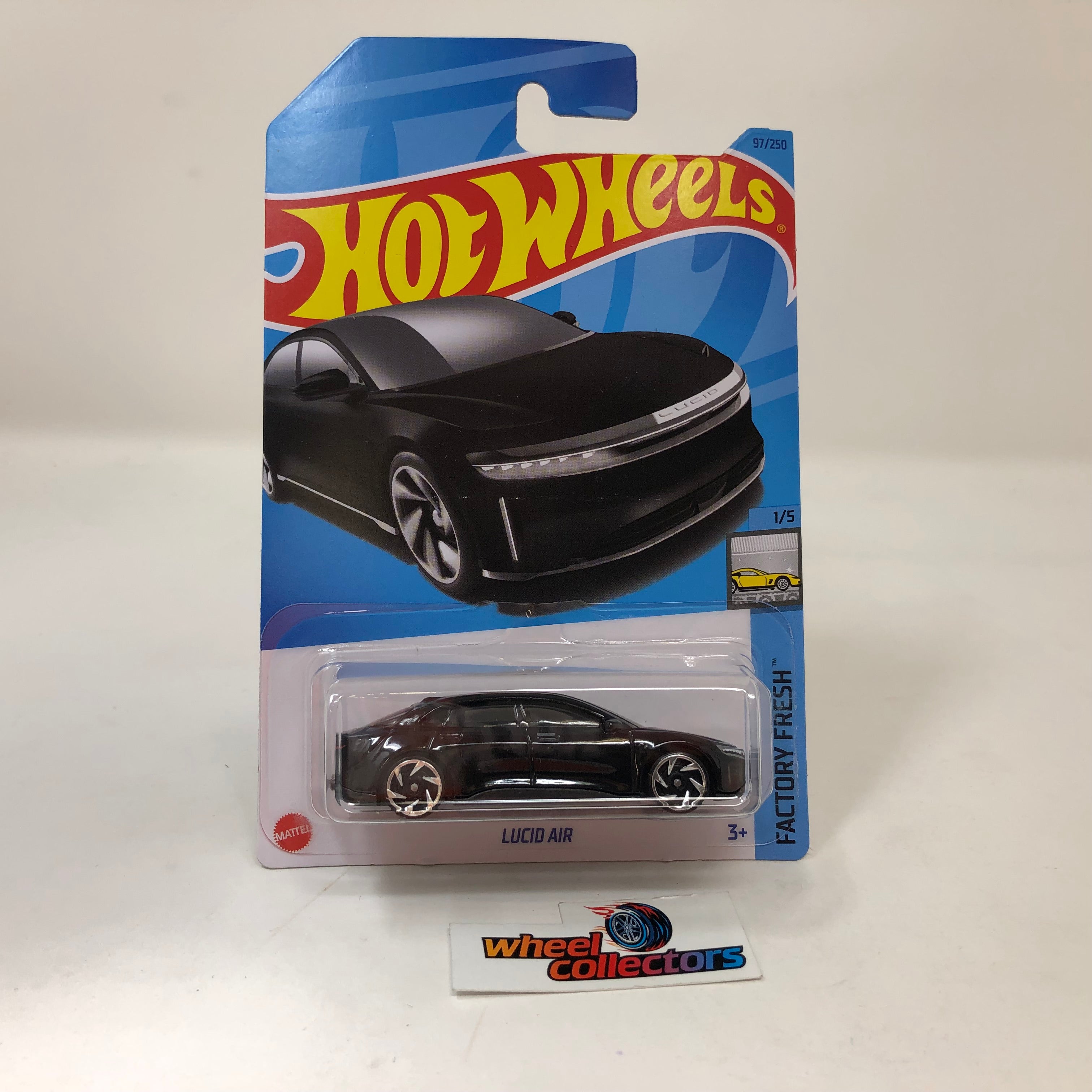 Lucid Air #87 * Black * 2023 Hot Wheels Case K、mySite、hgirdovlk