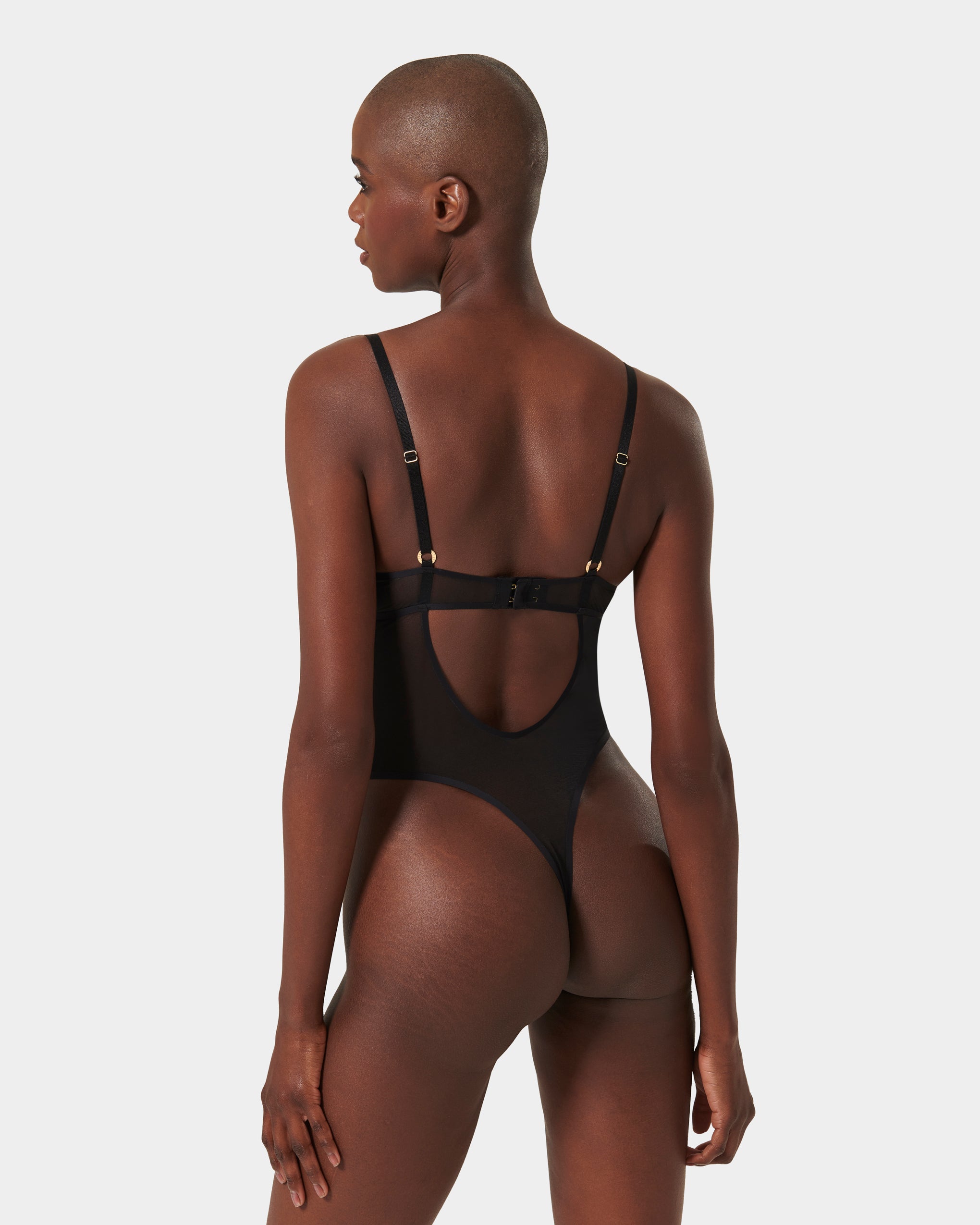 Naomi Mesh Bodysuit Black、mySite、bengalsvssteelers