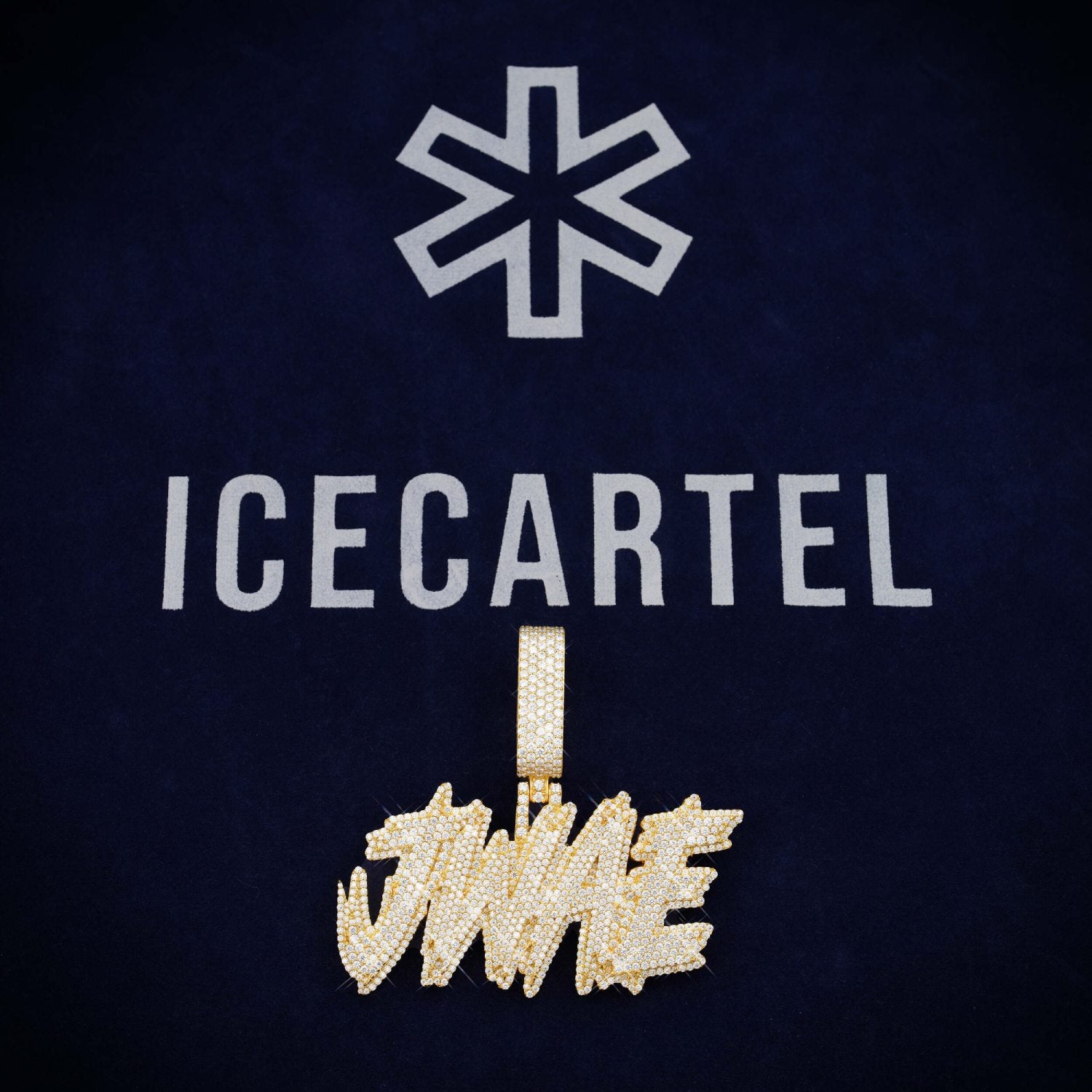 JWAE Custom Moissanite Name Pendant 14K Gold、mySite、hinf8tx79