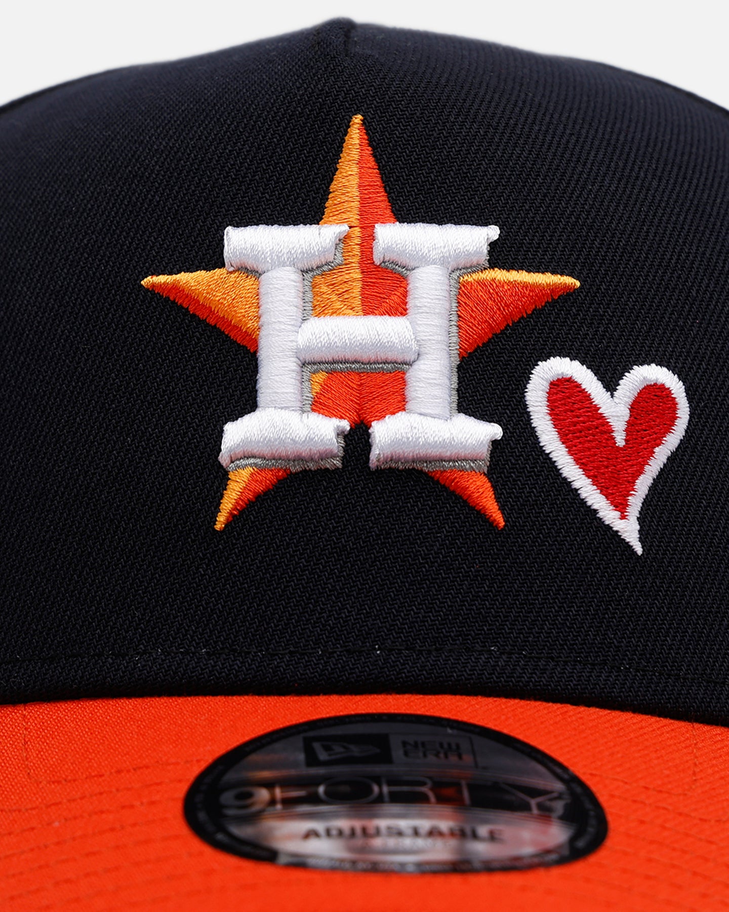 New Era Houston Astros 'Team Color Hearts' 9FORTY A-Frame Snapback Official Team Color、mySite、zt4zffjzw