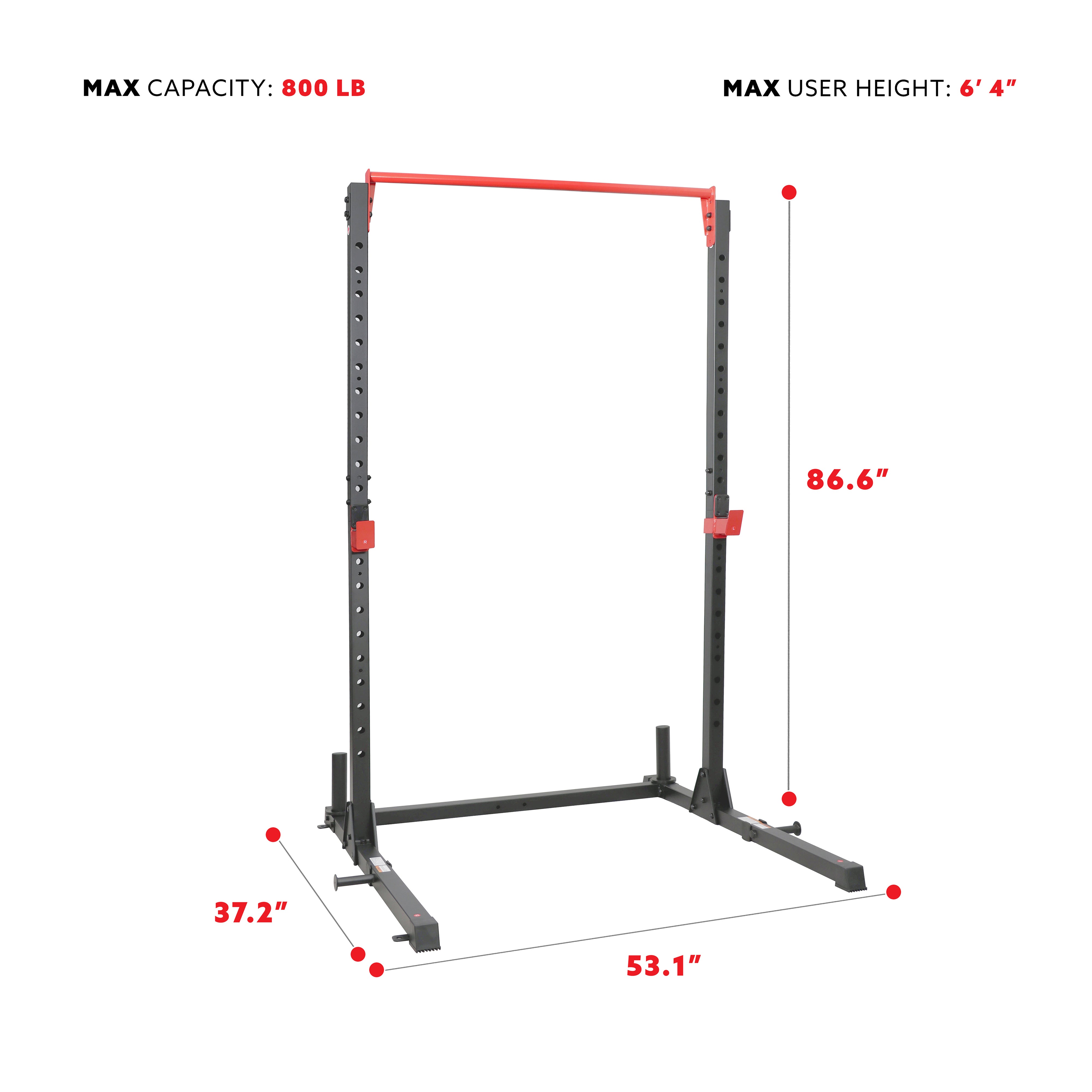  Sunny Strength™ Essential Power Squat Stand、mySite、ghnorth