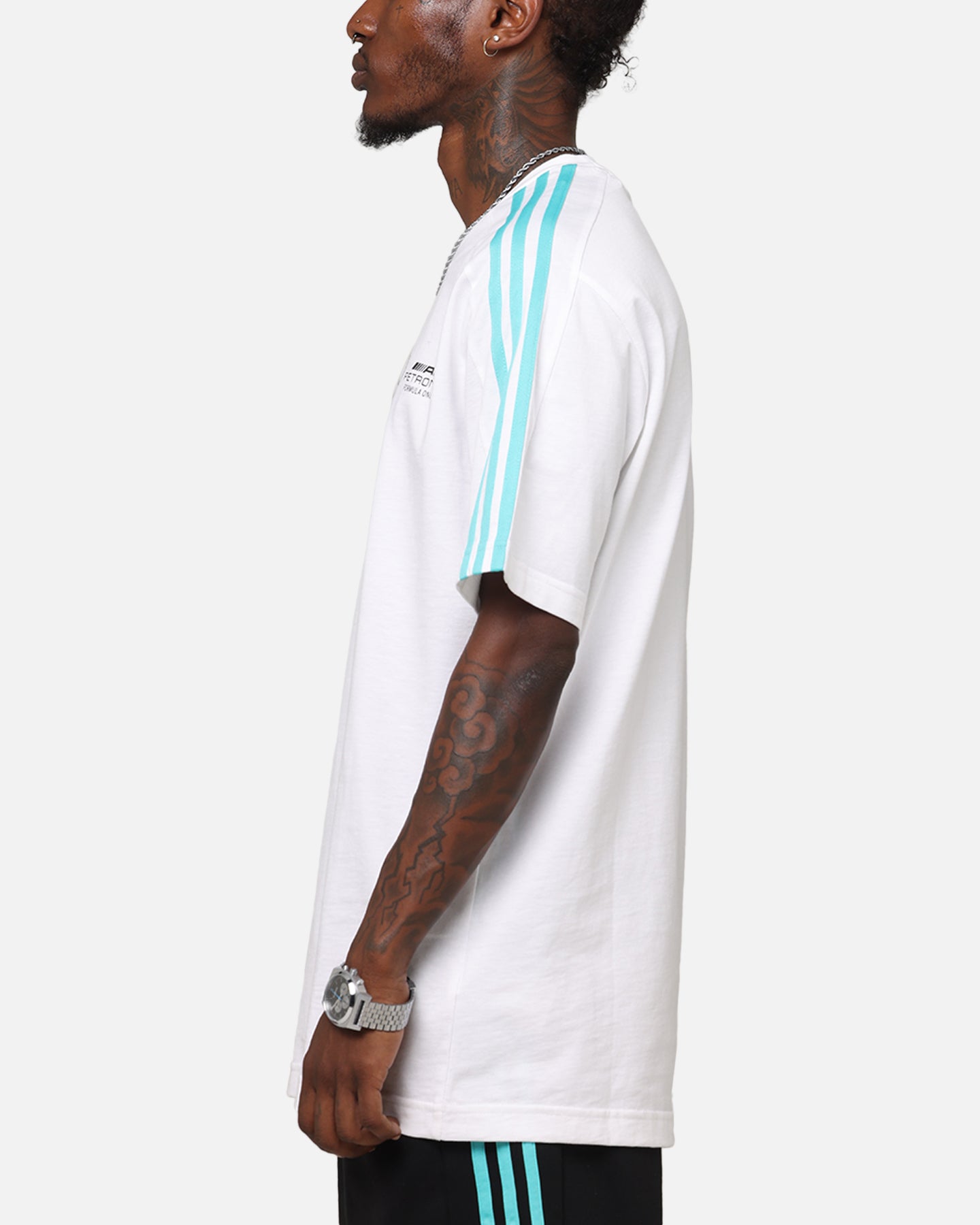adidas x Mercedes-AMG PETRONAS Formula One F1 DNA T-Shirt White、mySite、zt4zffjzw