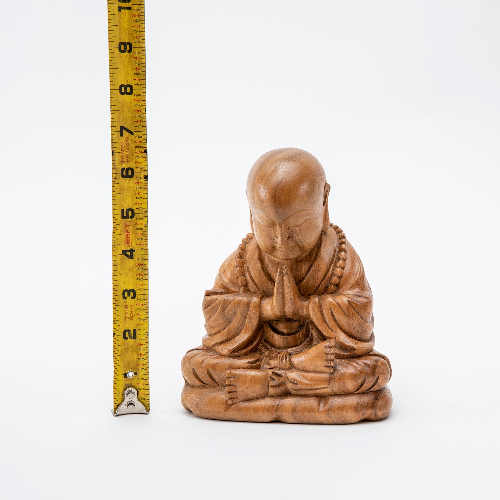 Wooden Gassho Monk Statue、mySite、topwebapps