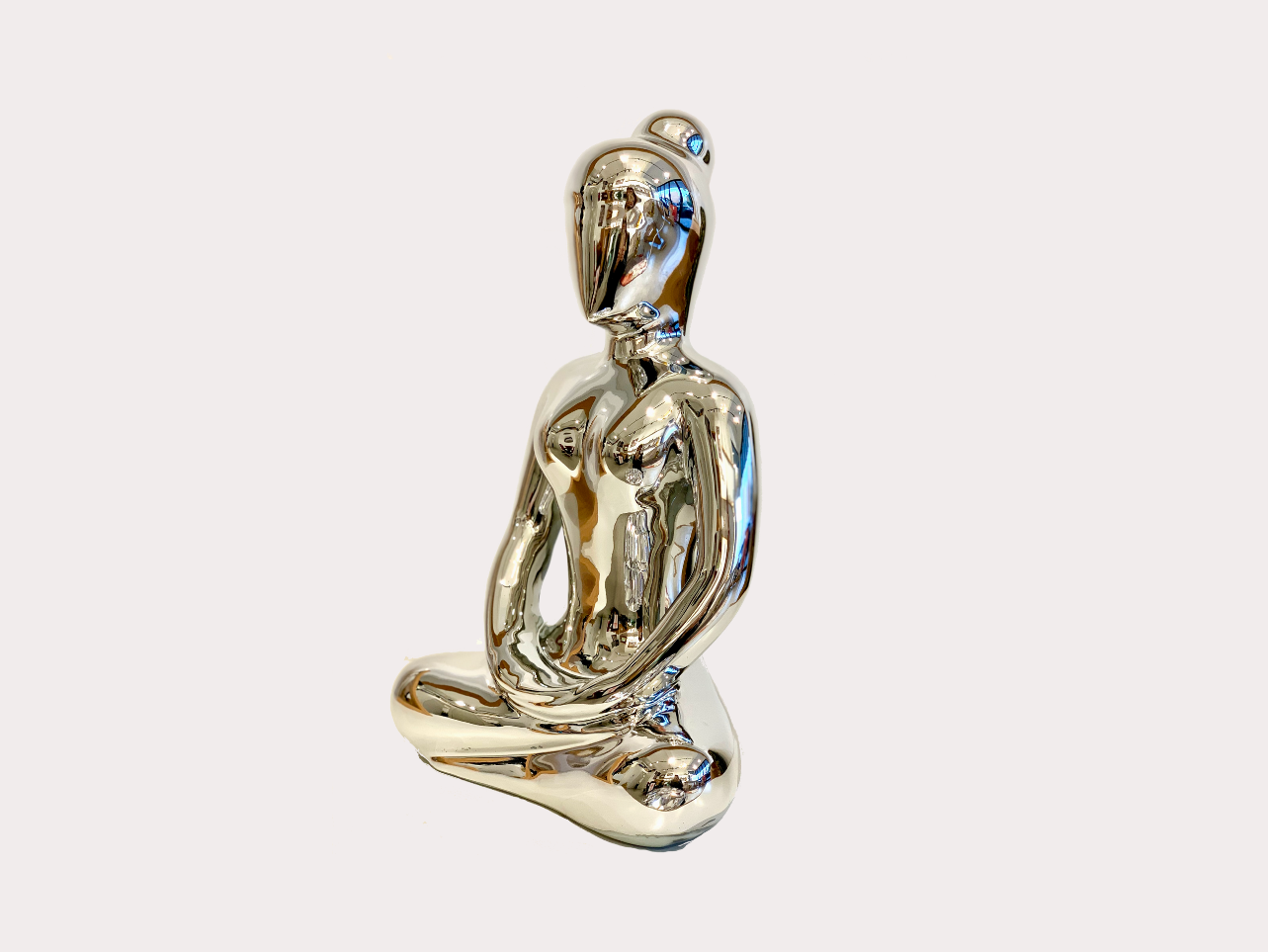 Cyber Yoga - 3D Silver Glossy (Medium, 40cm)、mySite、topwebapps