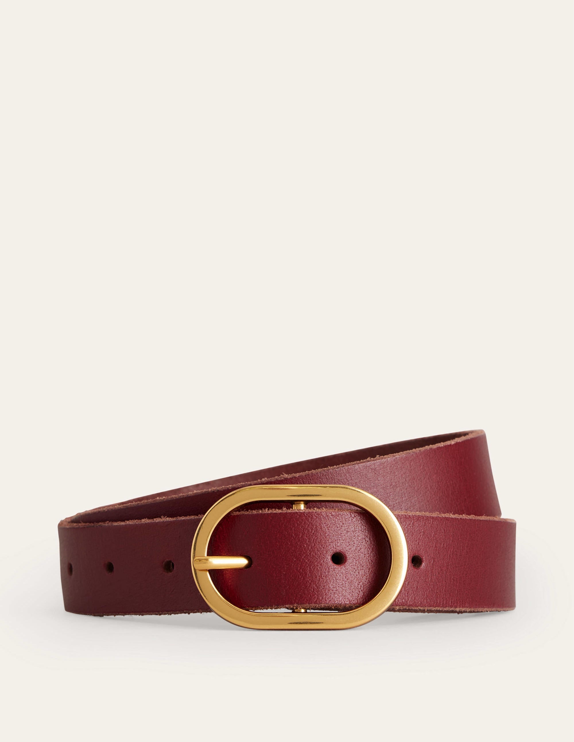  Classic Leather Belt-Dark Red、mySite、ashleygrahame