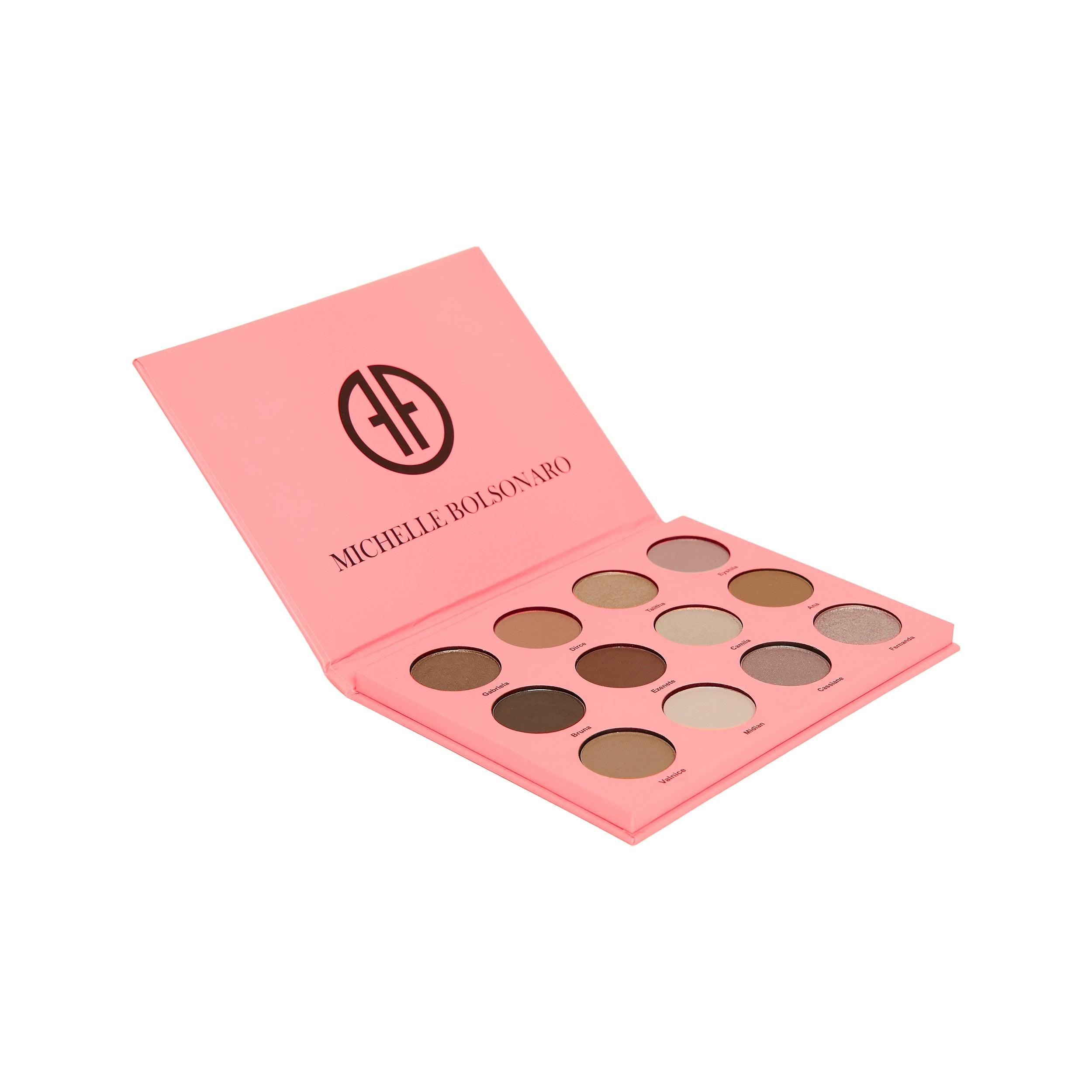 Paleta 12 cores Michelle Bolsonaro、mySite、camillekostekn