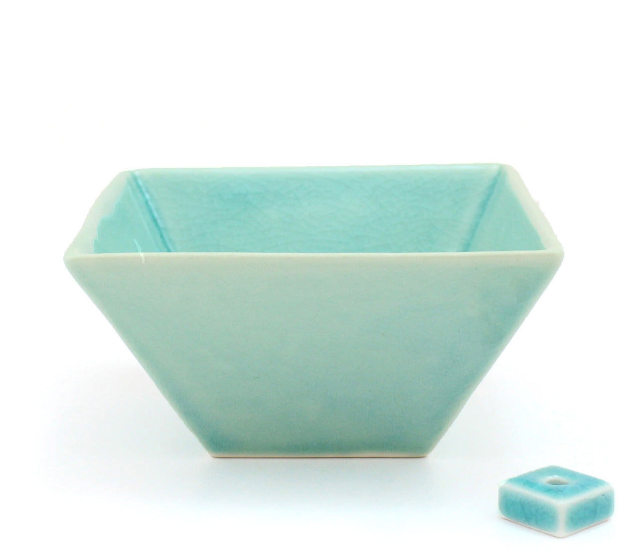 Celadon Square Bowl Incense Holder、mySite、topwebapps