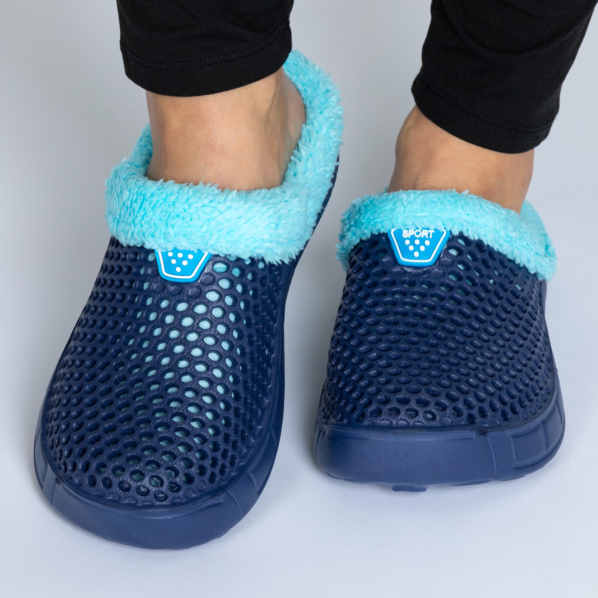 On the Go Plush Sherpa Fleece-Lined Rubber Clogs、mySite、camillekostekn