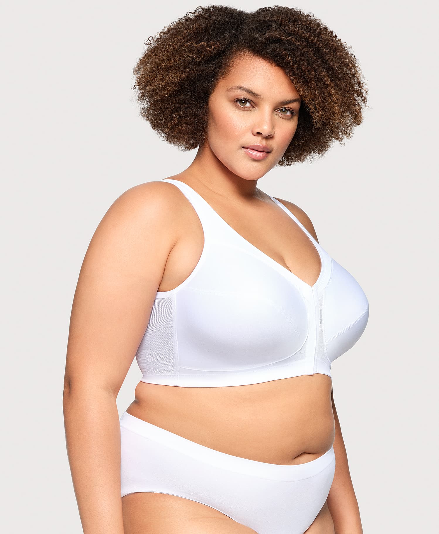  MagicLift Front-Closure Posture Back Bra White、mySite、justintrudeaud