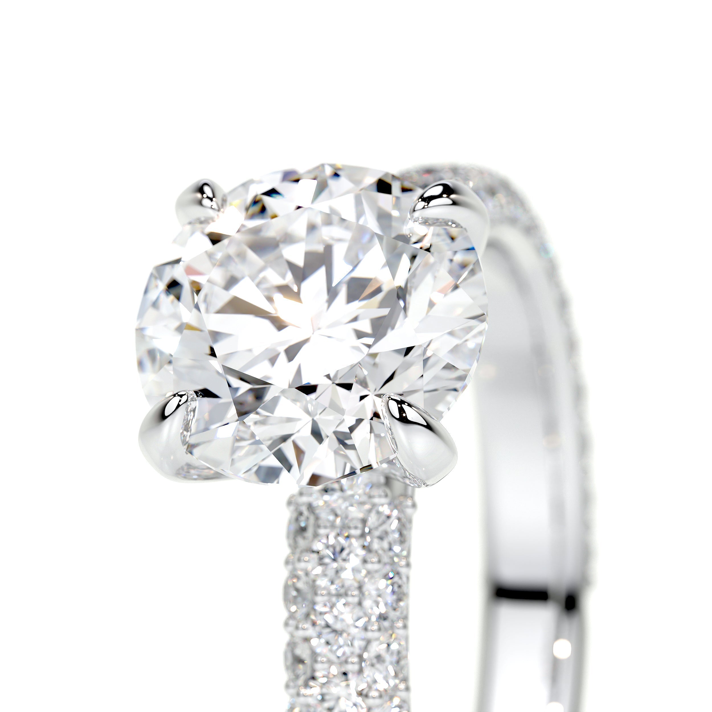 Charlotte Lab Grown Diamond Ring -Platinum (RTS)、mySite、hinf8tx79