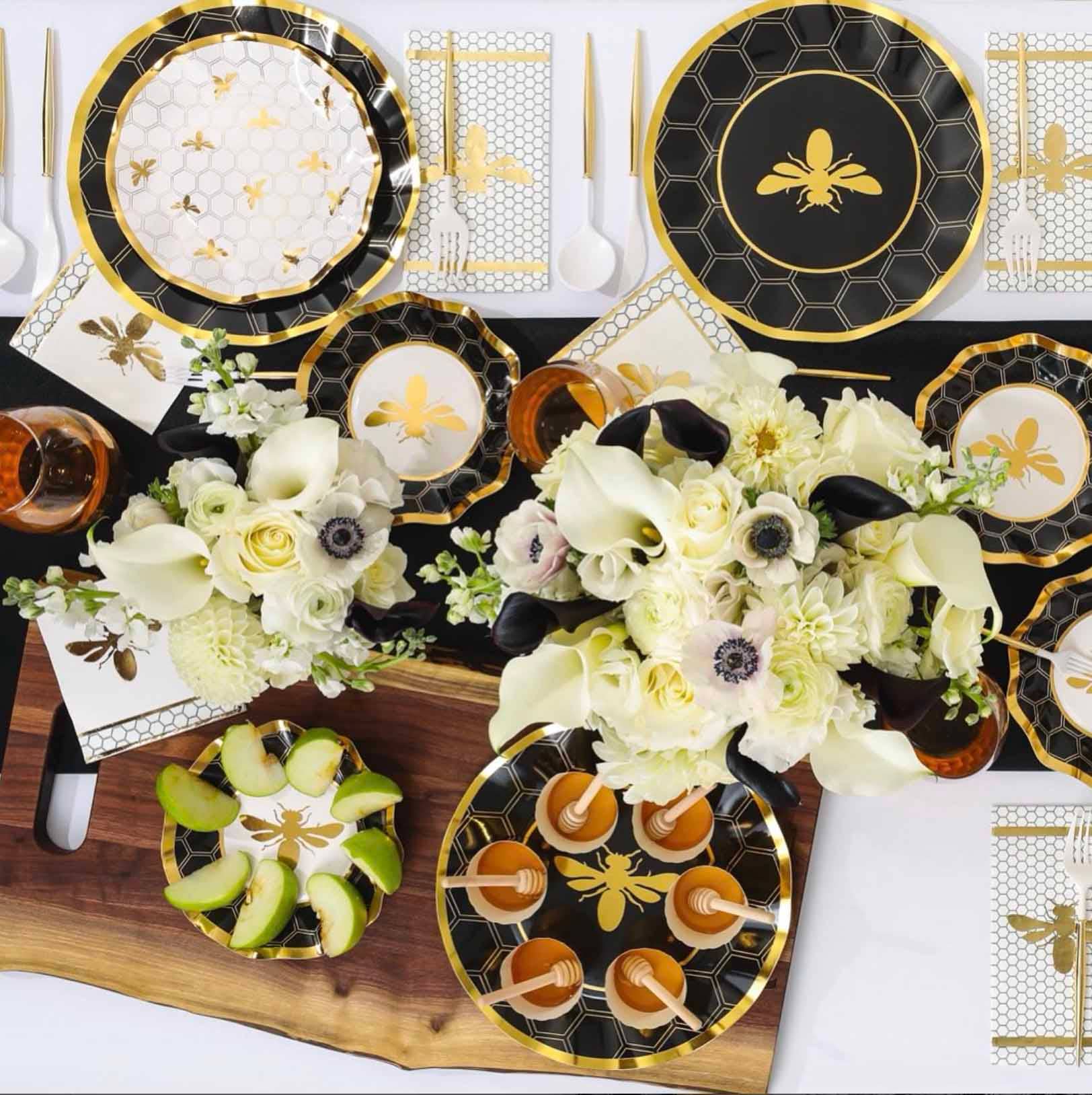 Honey Bee Cocktail Napkins - Set of 20、mySite、topwebapps