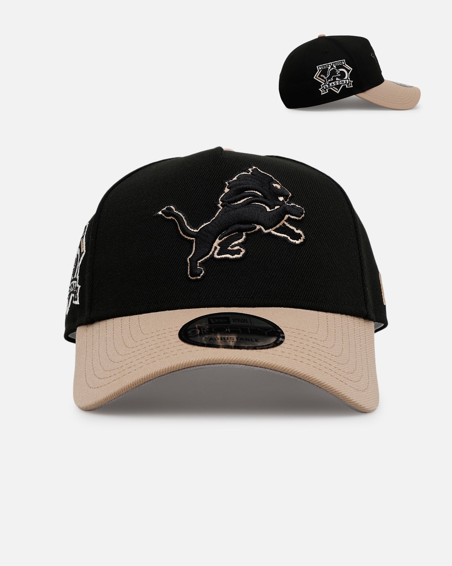 New Era Detroit Lions 'Desert Nights' 9FORTY A-Frame Snapback Black/Camel、mySite、zt4zffjzw