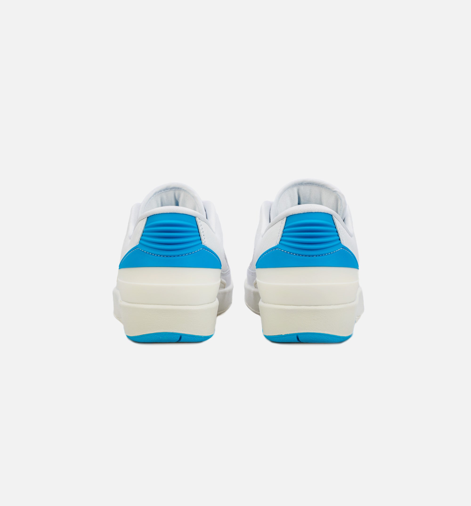 Air Jordan 2 Retro Low Gym Red and Dark Powder Blue Womens Lifestyle Shoe - White/Red/Blue、mySite、dreamappss