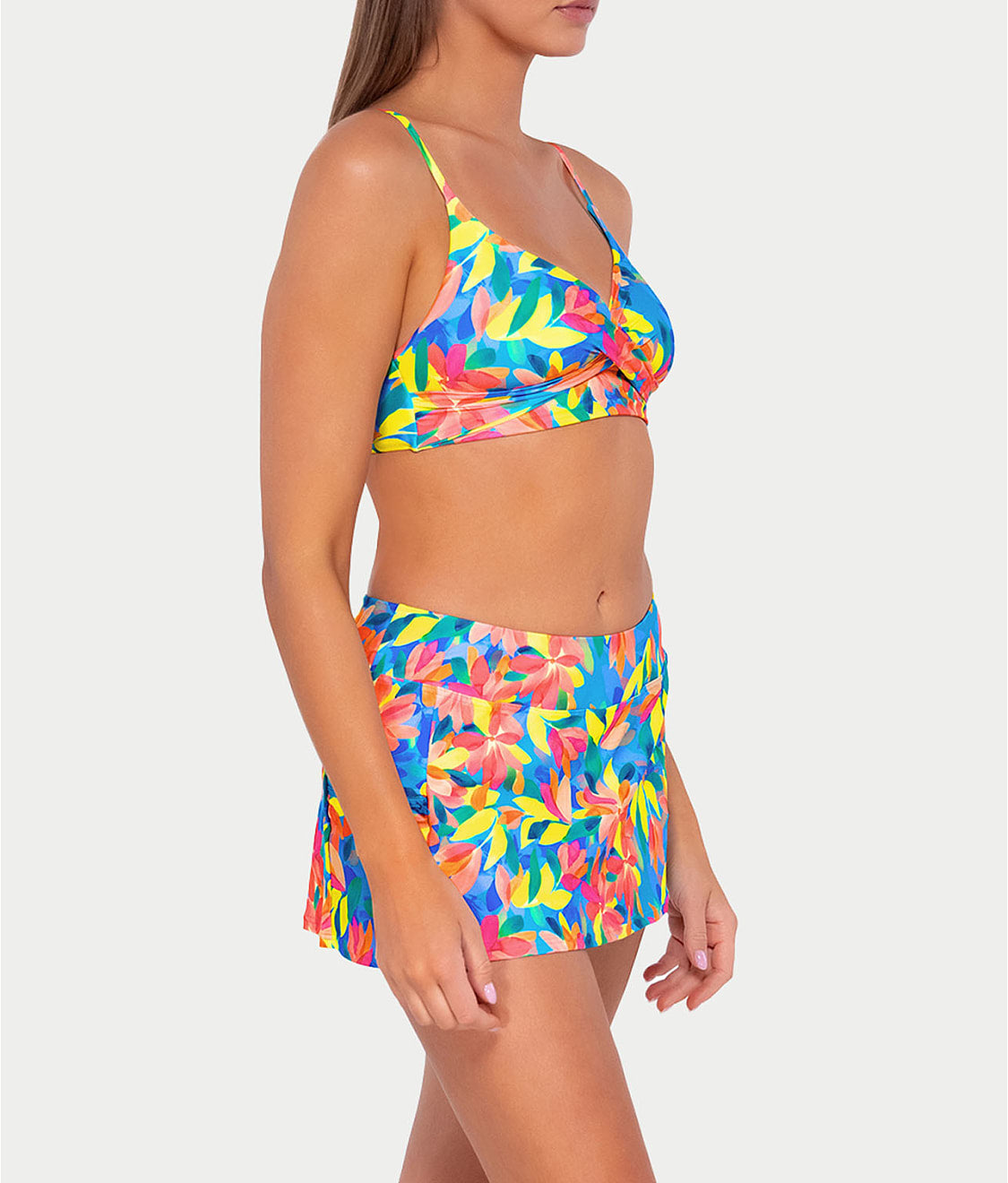  Printed Lyla Wrap Bralette Bikini Top、mySite、justintrudeaud