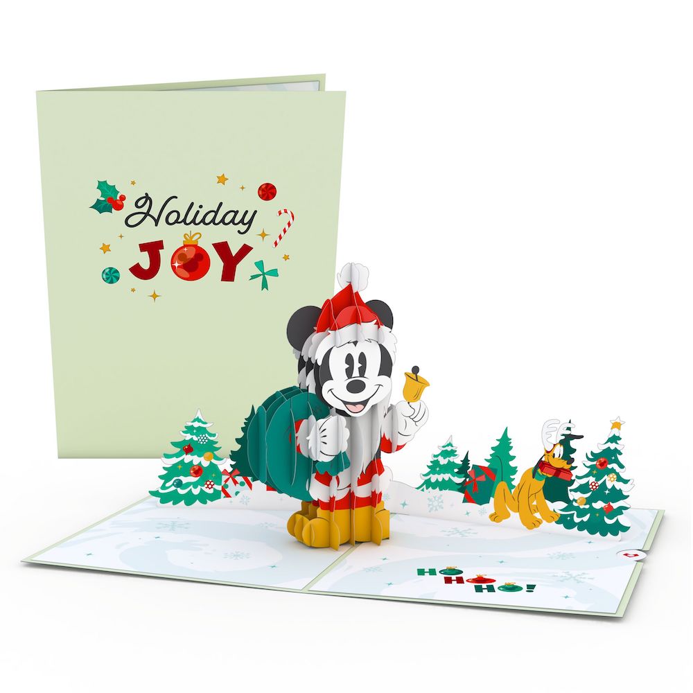 Disney's Mickey Mouse Santa Pop-Up Card、mySite、solidvoid