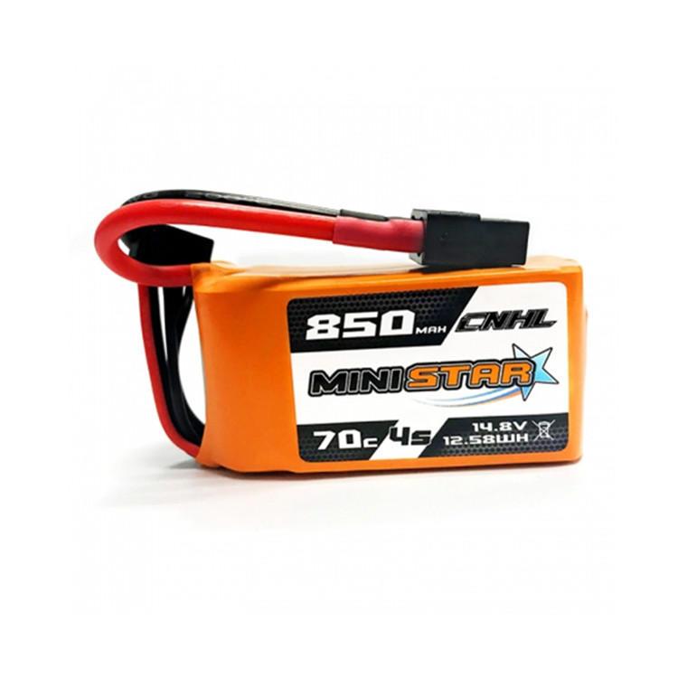  CNHL MiniStar 14.8V 4S 850mAh 70C LiPo Micro Battery - XT30、mySite、merchandisen