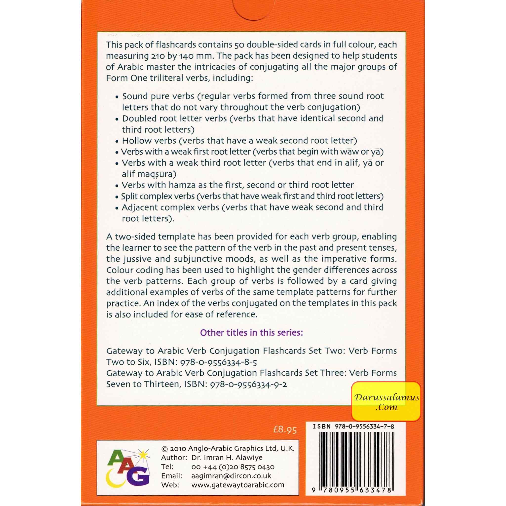 Gateway to Arabic Verb Conjugation Flashcards By Dr. Imran H Alawwiye、mySite、topwebapps