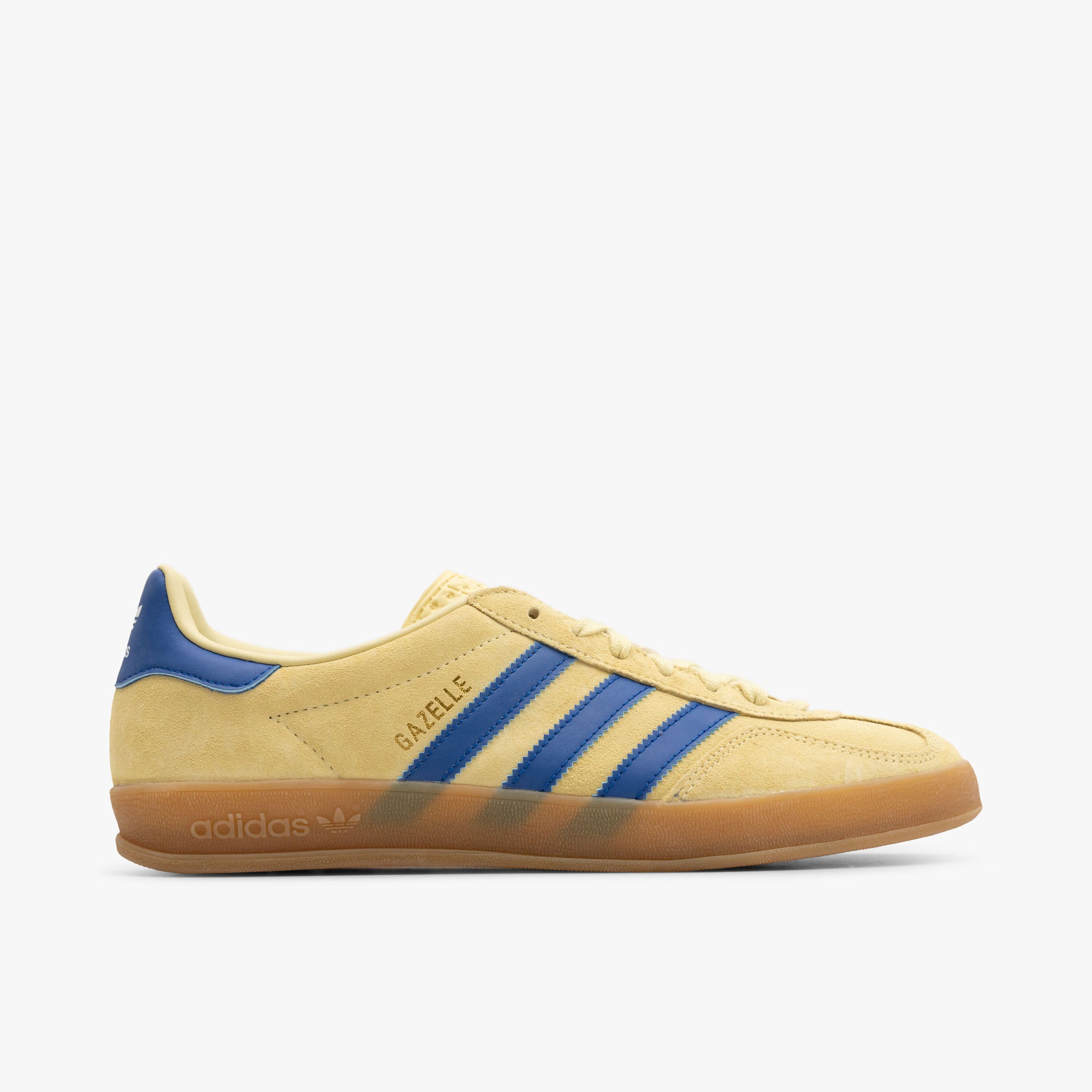  adidas Originals Gazelle Indoor Powder Yellow / Team Royal Blue - Footwear White、mySite、merchandisen