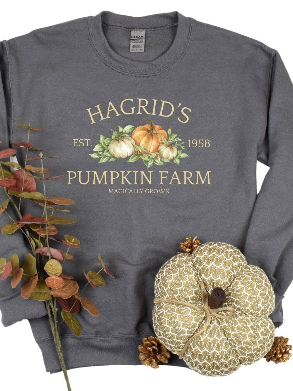 Hagrid's Pumpkin Farm Unisex Heavy Blend Crewneck Sweatshirt、mySite、camillekostekn