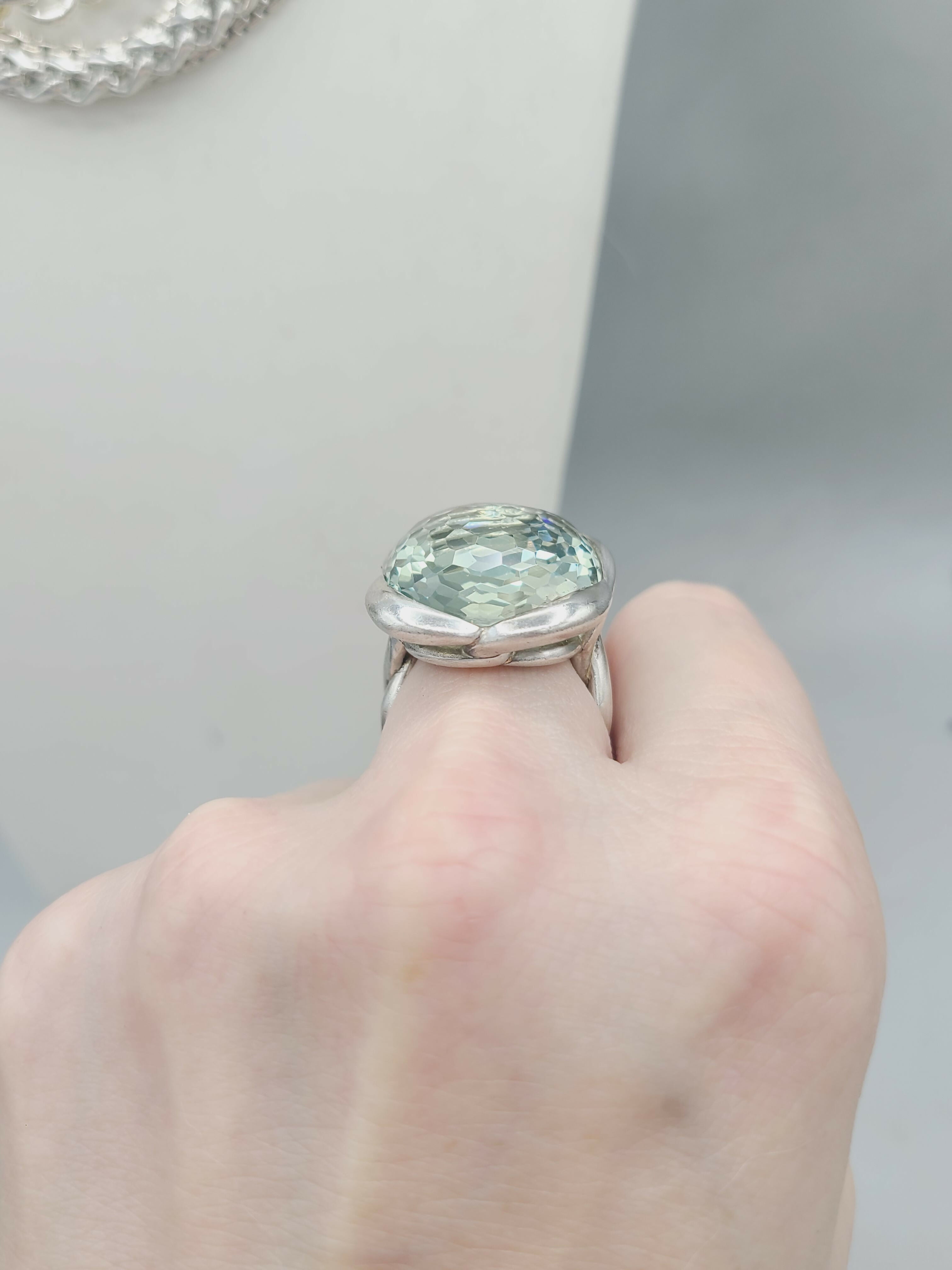 David聽Yurman聽20mm聽Prasiolite聽Continuance聽Ring、mySite、hinf8tx79