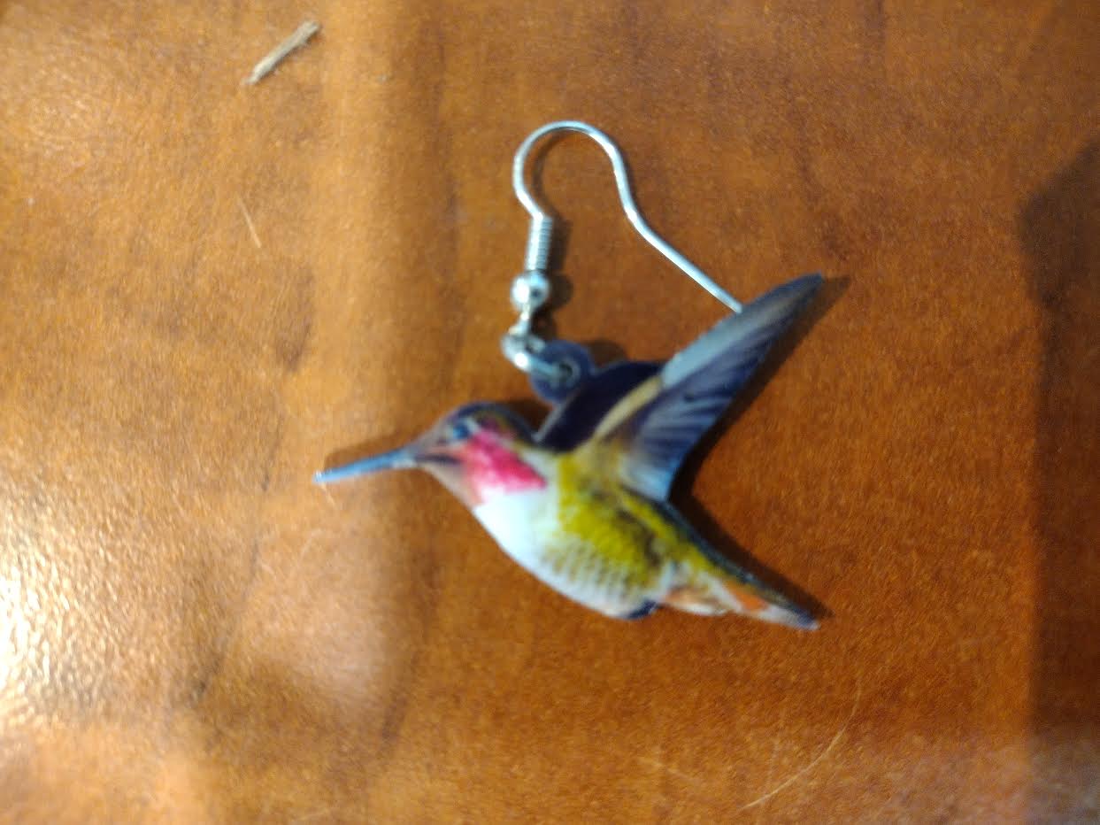 Chicken and Rooster and Bee and more Acrylic Animal Earrings、mySite、g9winljtr