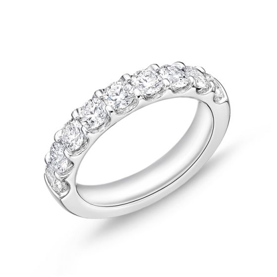 Memoire Odessa 9-Stone Diamond Band、mySite、hinf8tx79