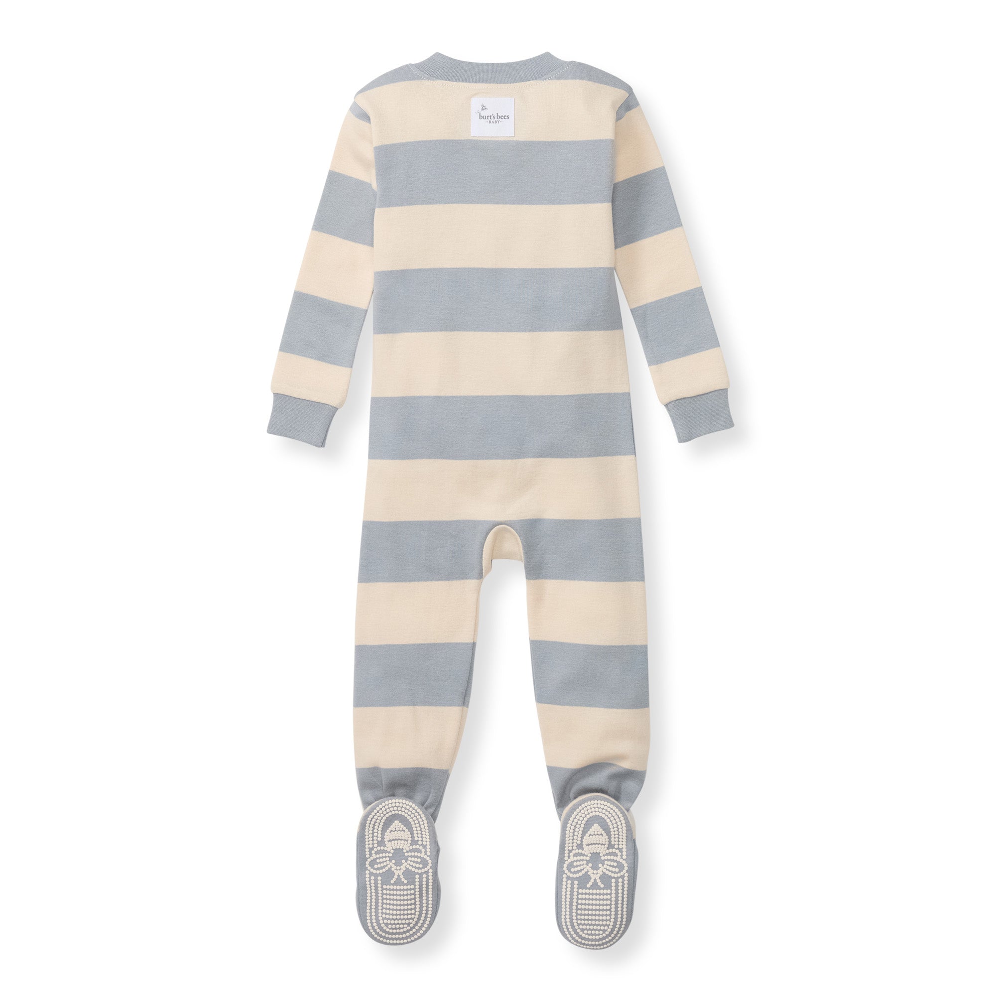  Rugby Stripe Organic Cotton Sleeper - Quarry、mySite、layawaytickets