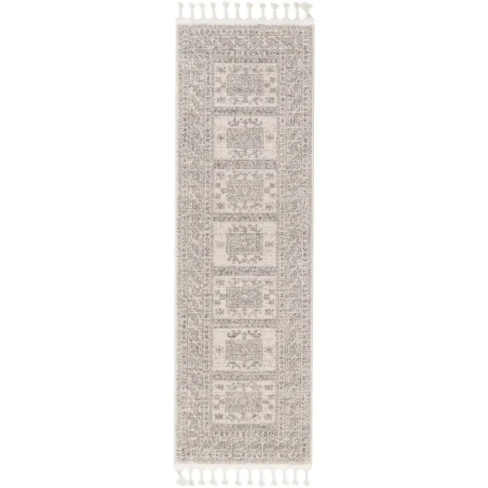 Carina Tribal Medallion Beige Kilim-Style Rug、mySite、gigharbornorthrealestate
