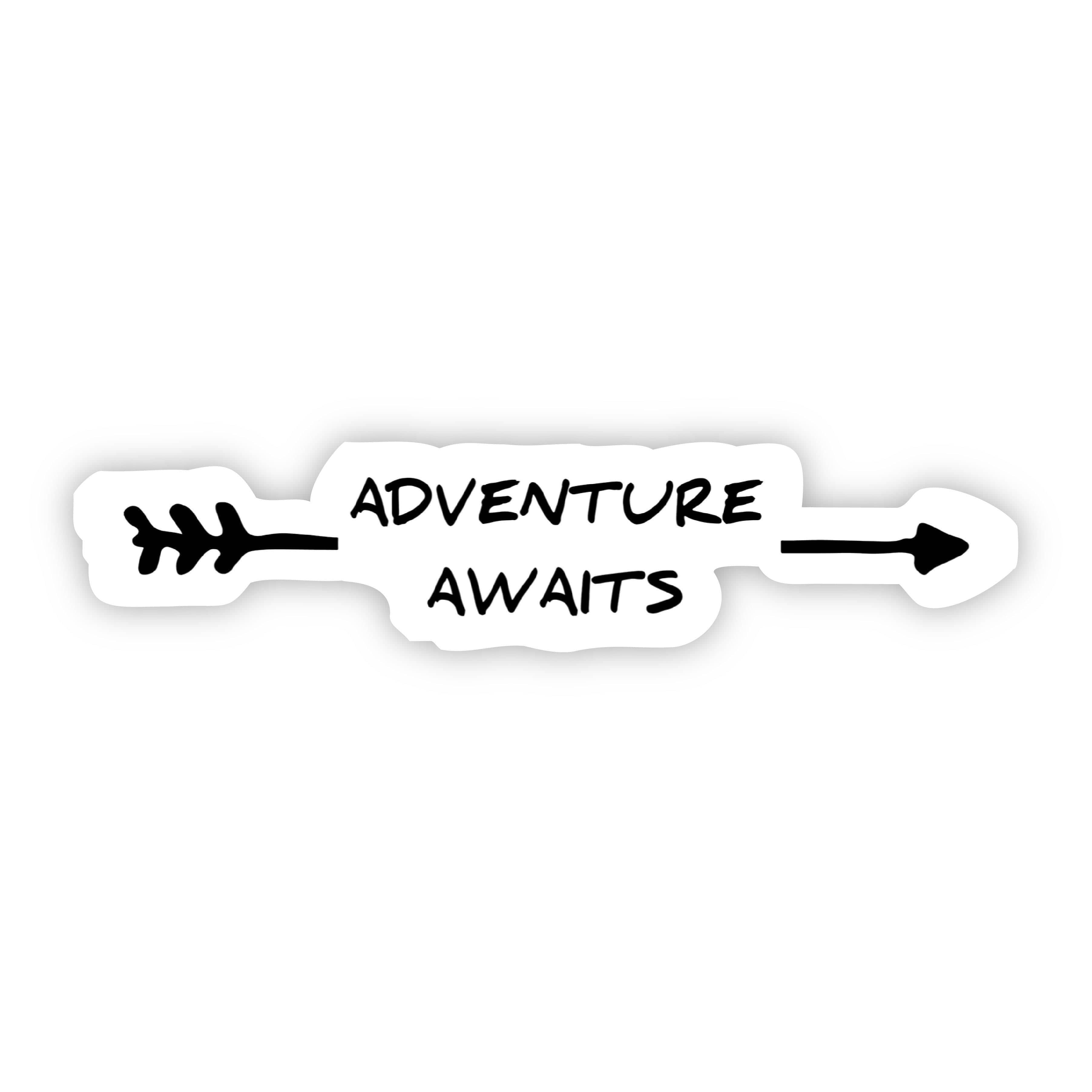  Adventure Awaits Arrow Sticker、mySite、elrpsem3k