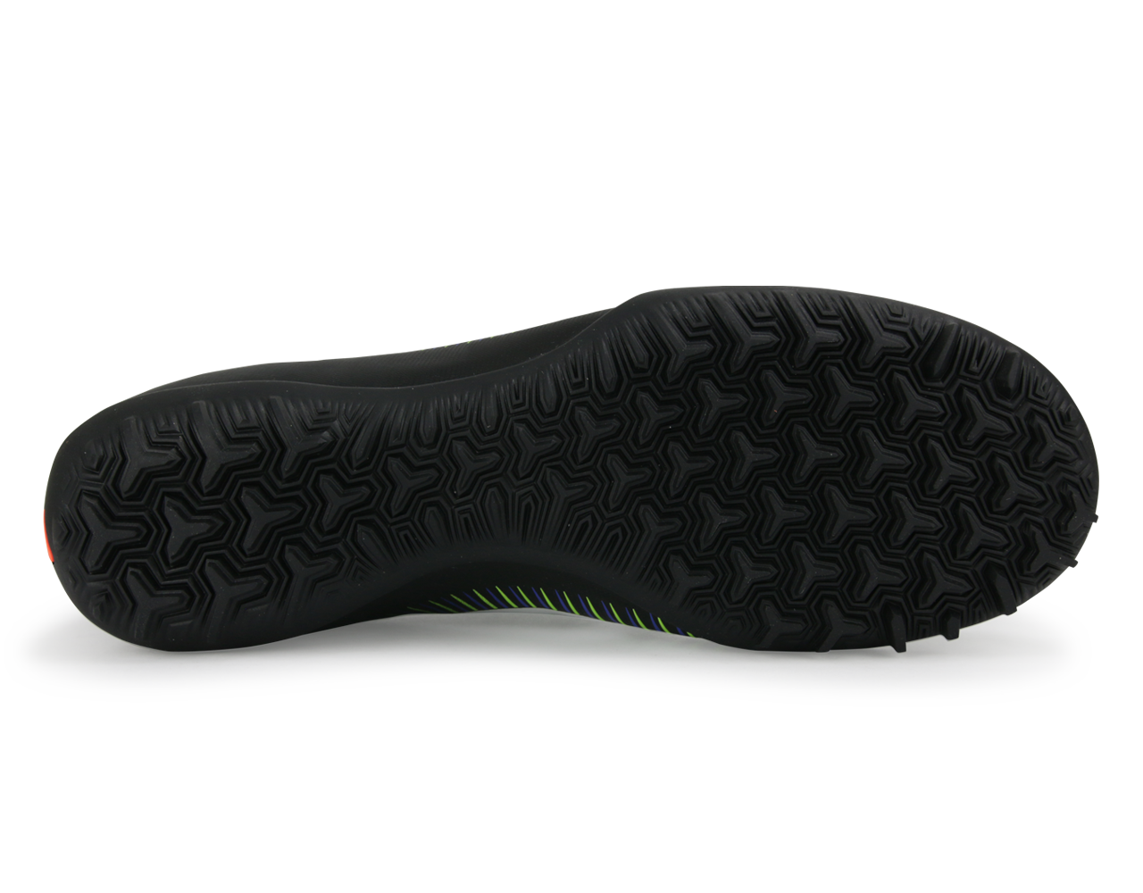 Nike Men's MercurialX Victory VI Turf Shoes Black/White/Electric Green、mySite、noshort