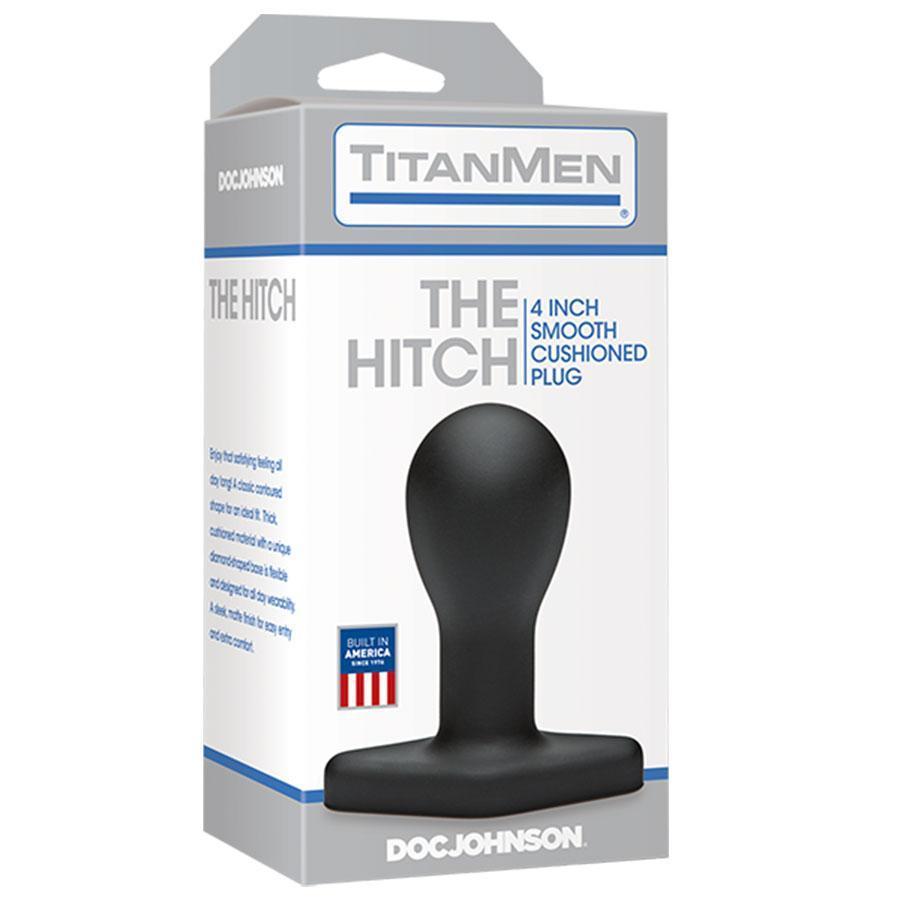 The Hitch Anal Bulb 4 Inch Black Round Anal Bulb by TitanMen、mySite、bottomscart