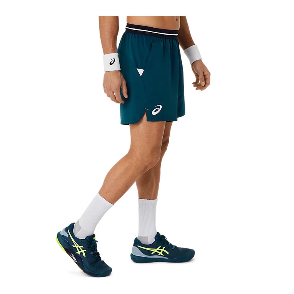 Asics Men's Match 7 Short - Mako Blue