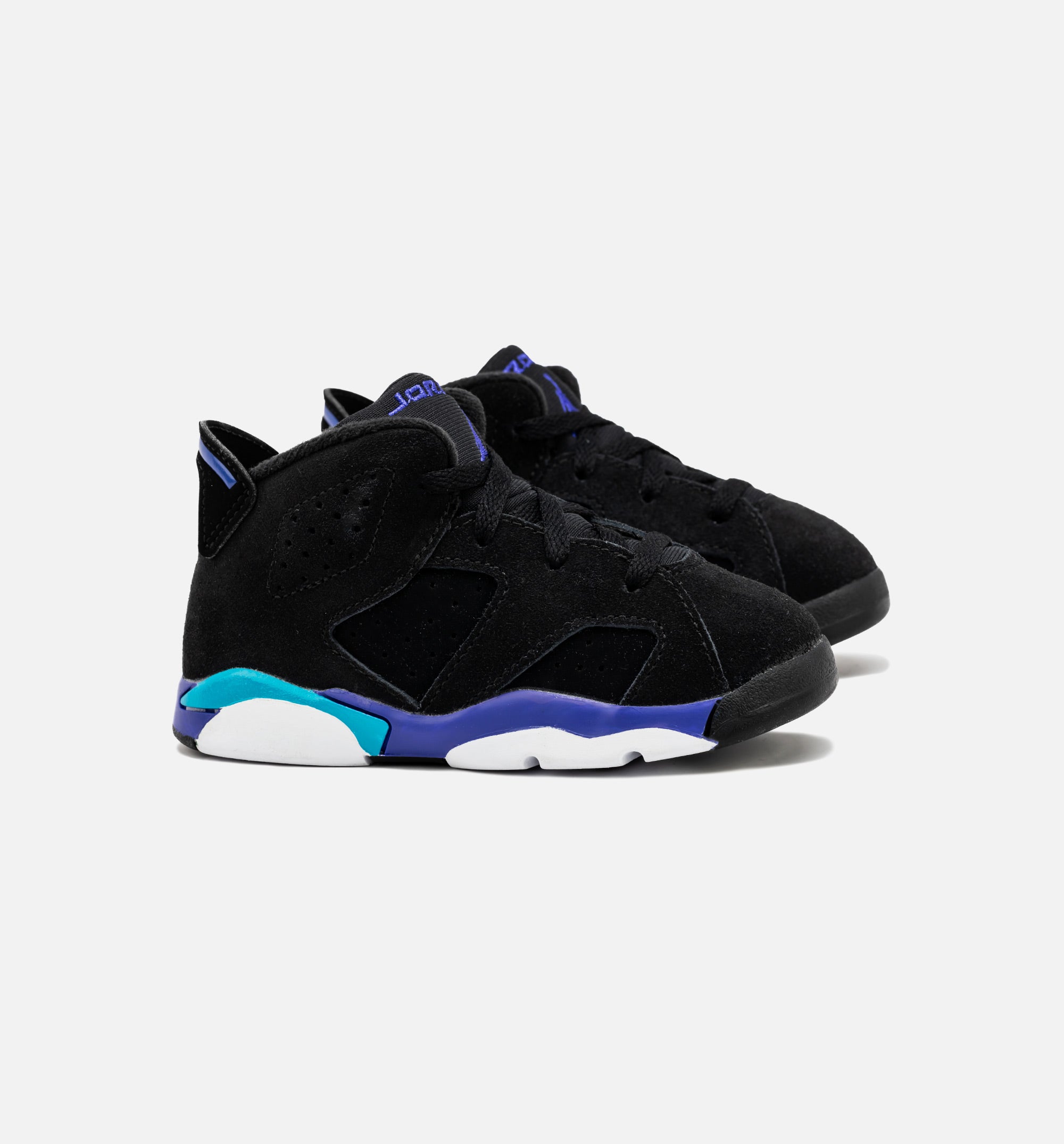 Air Jordan 6 Retro Aqua Infant Toddler Lifestyle Shoe - Black/Aquatone/Bright Concord、mySite、dreamappss
