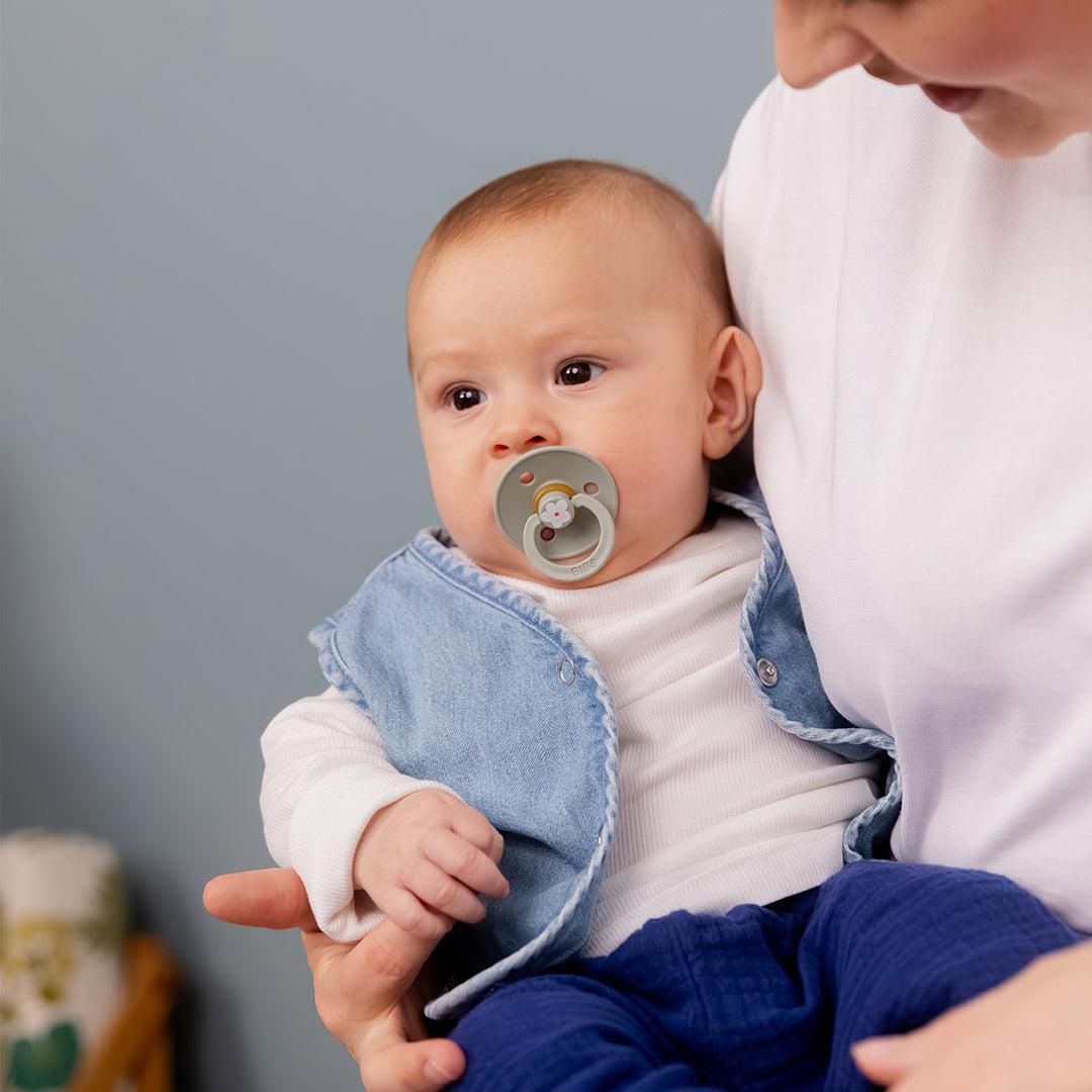  BIBS Studio Latex Pacifier - 2 Pack - Sage Mix - Jasmine、mySite、merchandisen