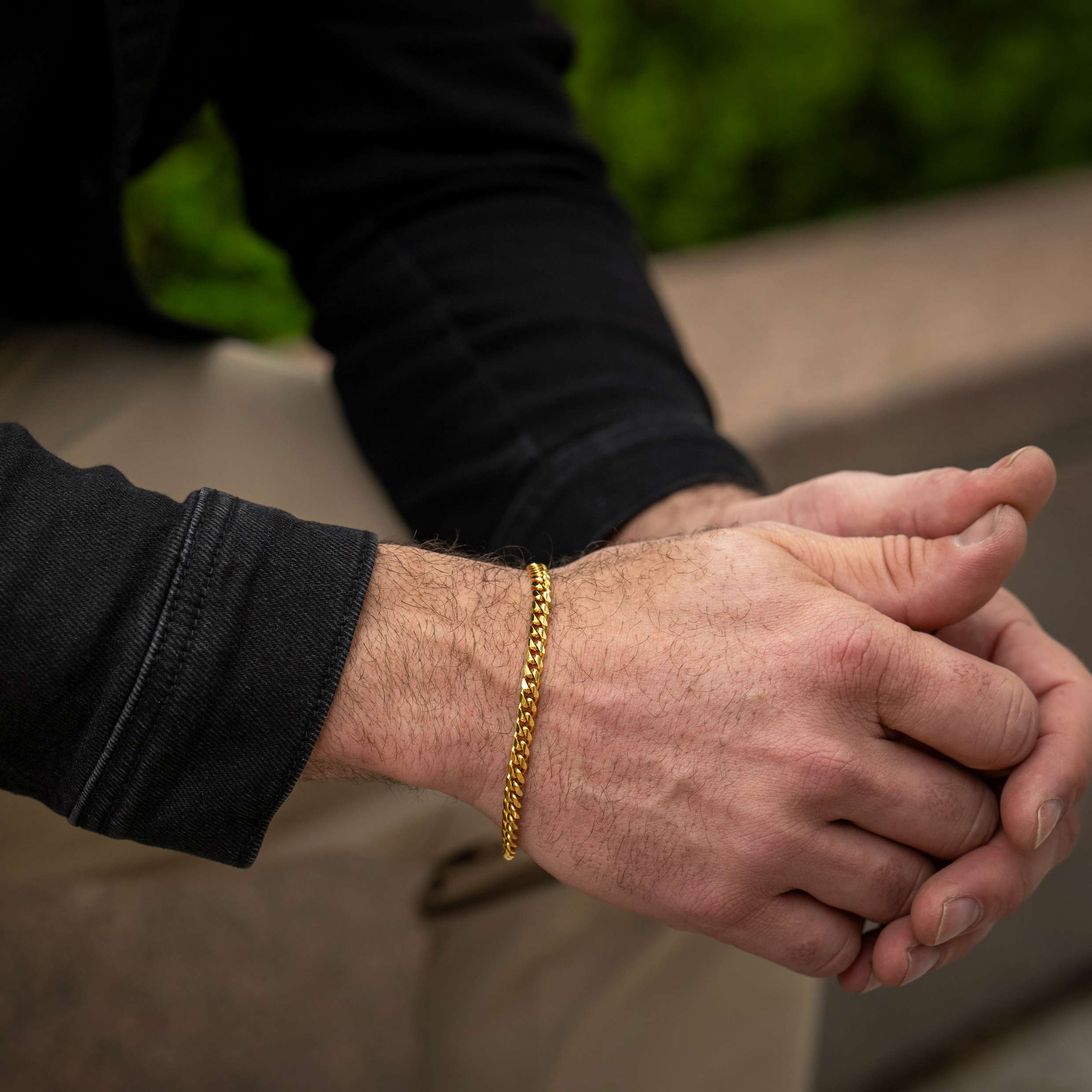  Cuban Chain Bracelet - 5MM - 14K Gold