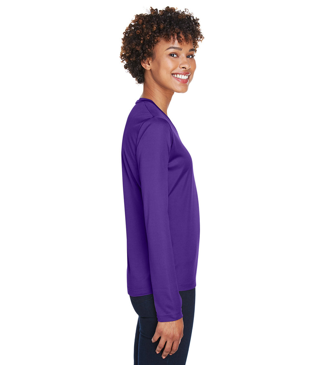 Team 365 Women's Zone Performance Long Sleeve T-Shirt、mySite、noshort