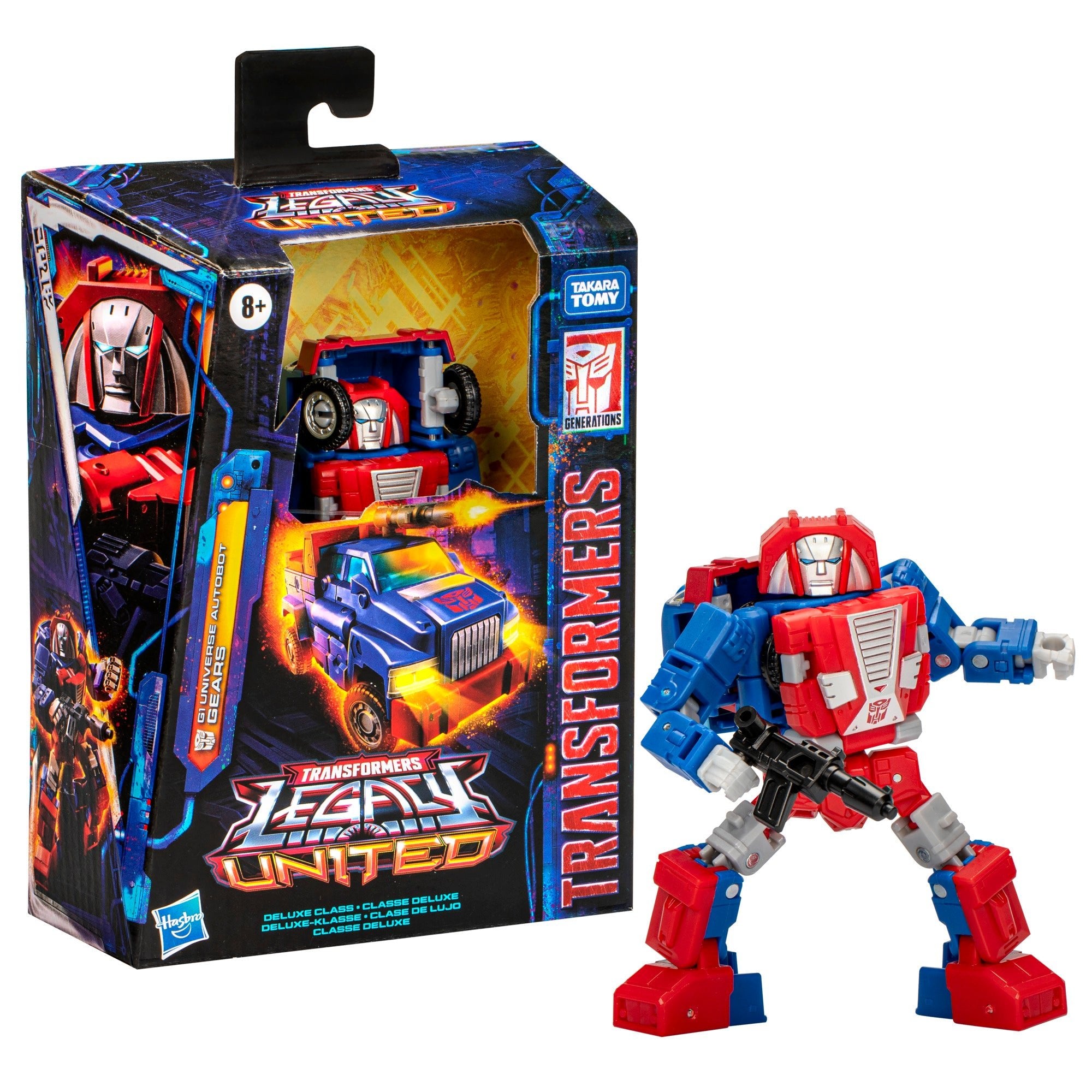 Transformers Legacy United Deluxe Class G1 Universe Autobot Gears、mySite、hgirdovlk