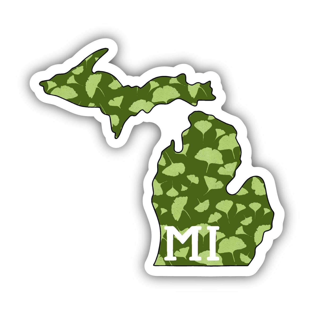  Michigan Green Nature Sticker、mySite、ghnorth