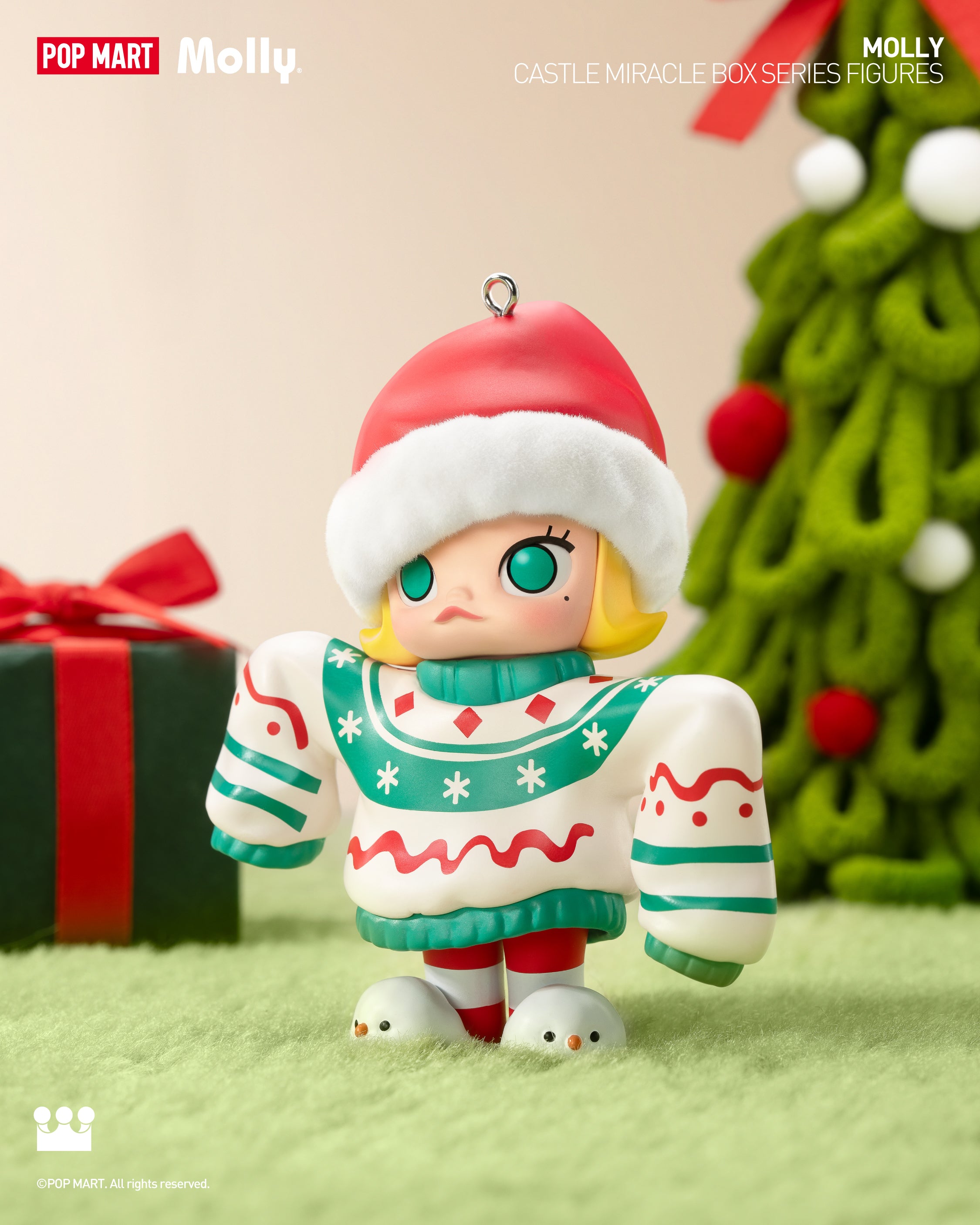  POP MART MOLLY Castle Miracle Box Series Figures、mySite、greenlandpopulation