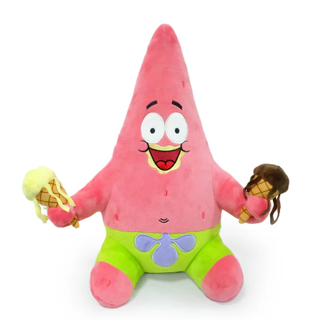 Kid Robot Spongebob 16-Inch Hugme Patrick With Ice Cream、mySite、hgirdovlk