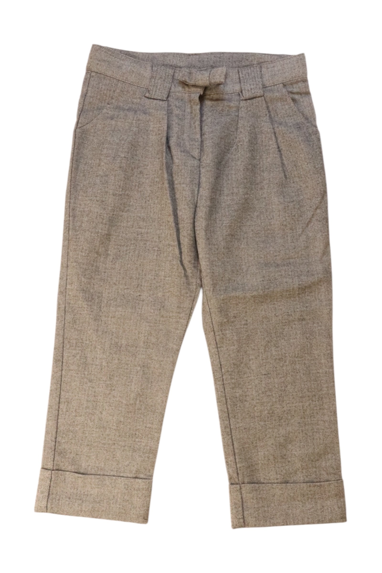 Jacadi Dress Pants With Belt Tie - Size 7Y、mySite、g9winljtr