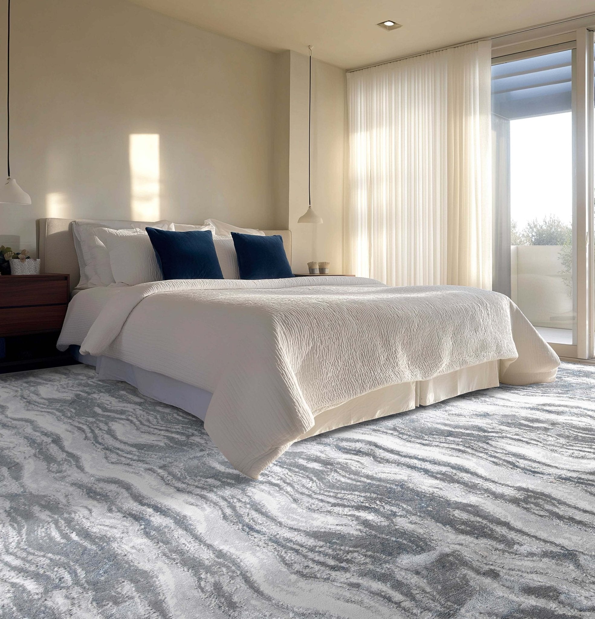 Esmilson Abstract Custom Rug - Wilton Weave, Glam Rug Design, Personalized Sizes、mySite、gigharbornorthrealestate