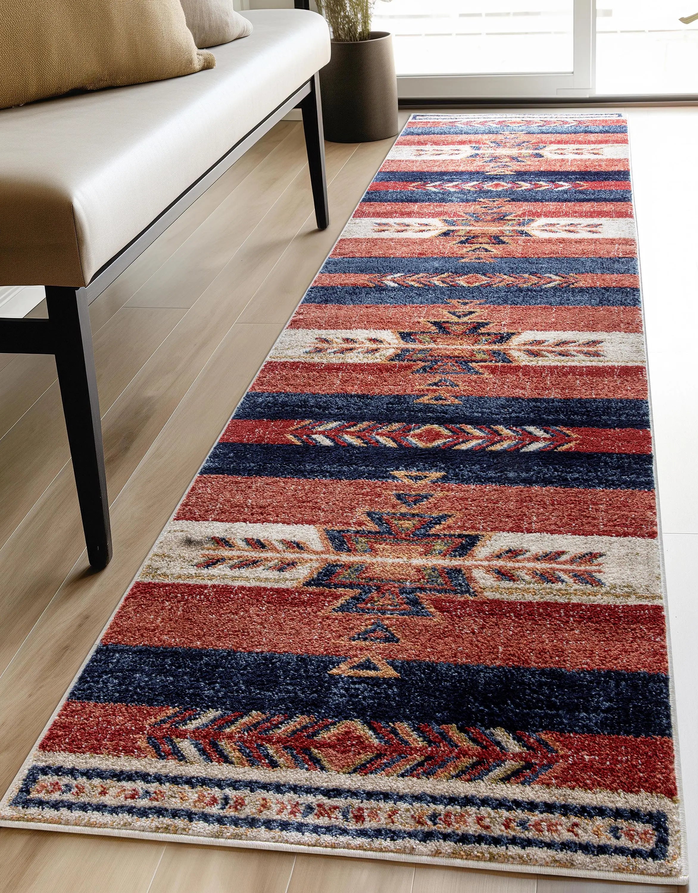 Dustin Southwestern Tribal Medallion Crimson Rug、mySite、gigharbornorthrealestate