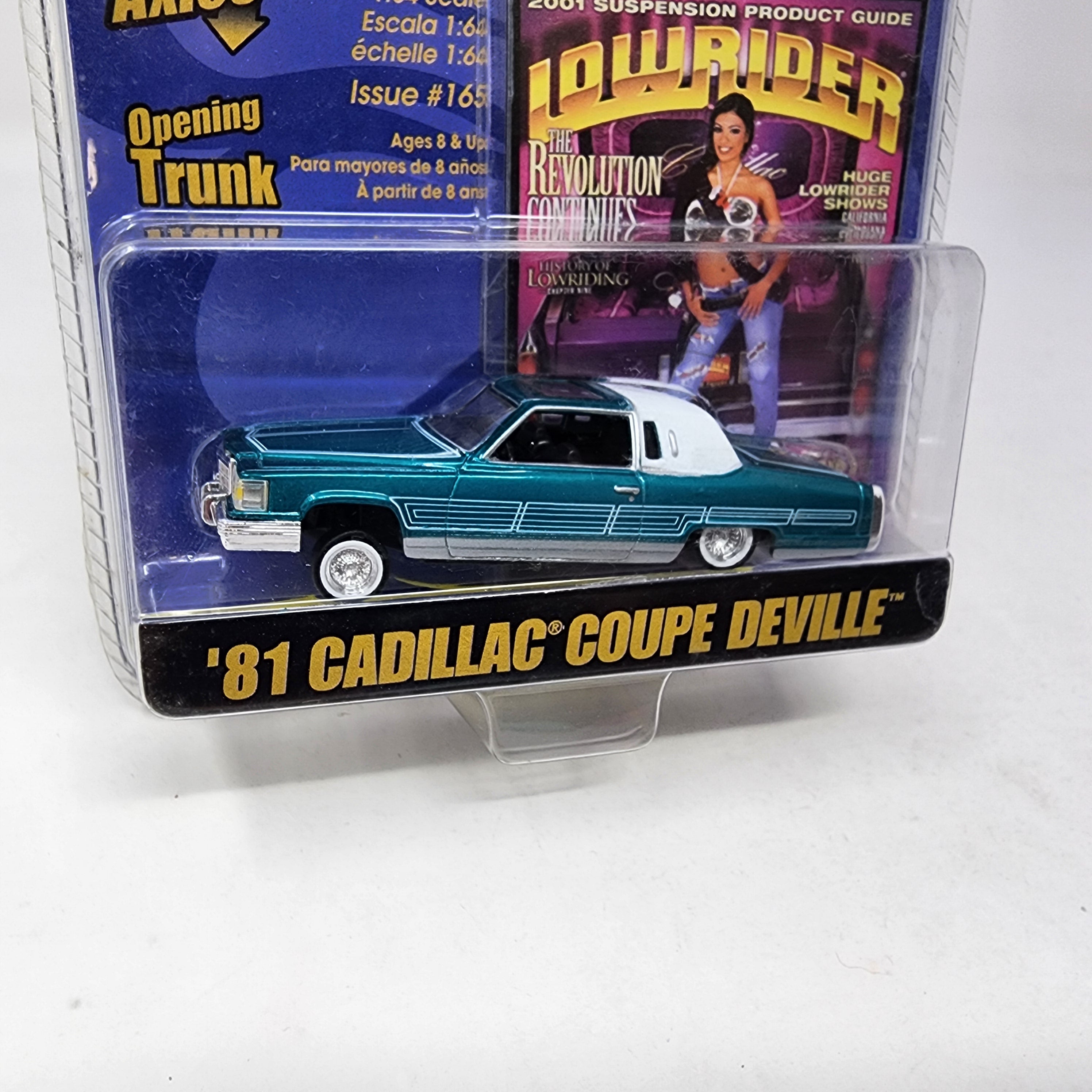 '81 Cadillac Coupe Deville * Lowrider Magazine Revell、mySite、hgirdovlk