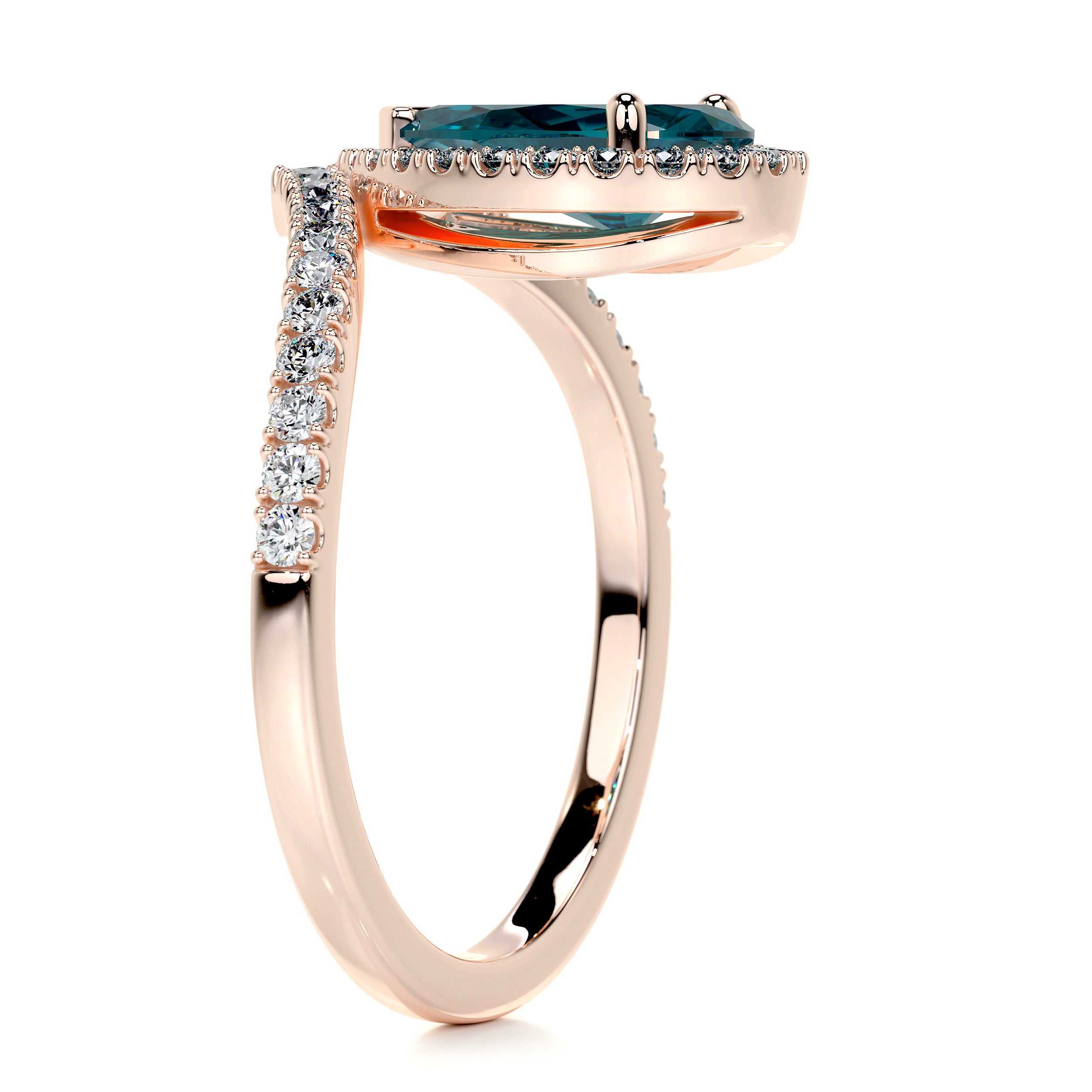 Miranda Fantasy Diamond Engagement Ring -14K Rose Gold、mySite、hinf8tx79