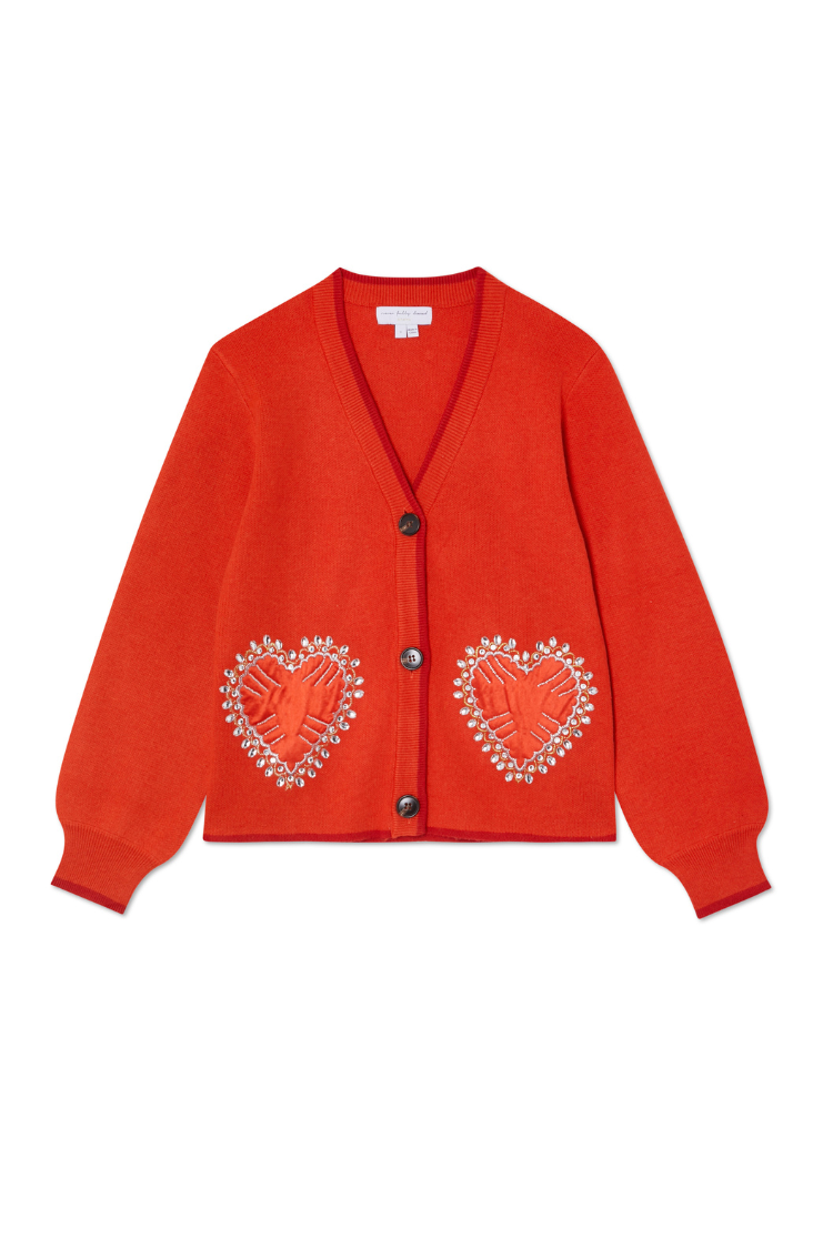 Red Heart Cardigan、mySite、solidvoid