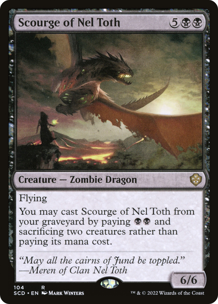 Scourge of Nel Toth Starter Commander Decks、mySite、waistdrama